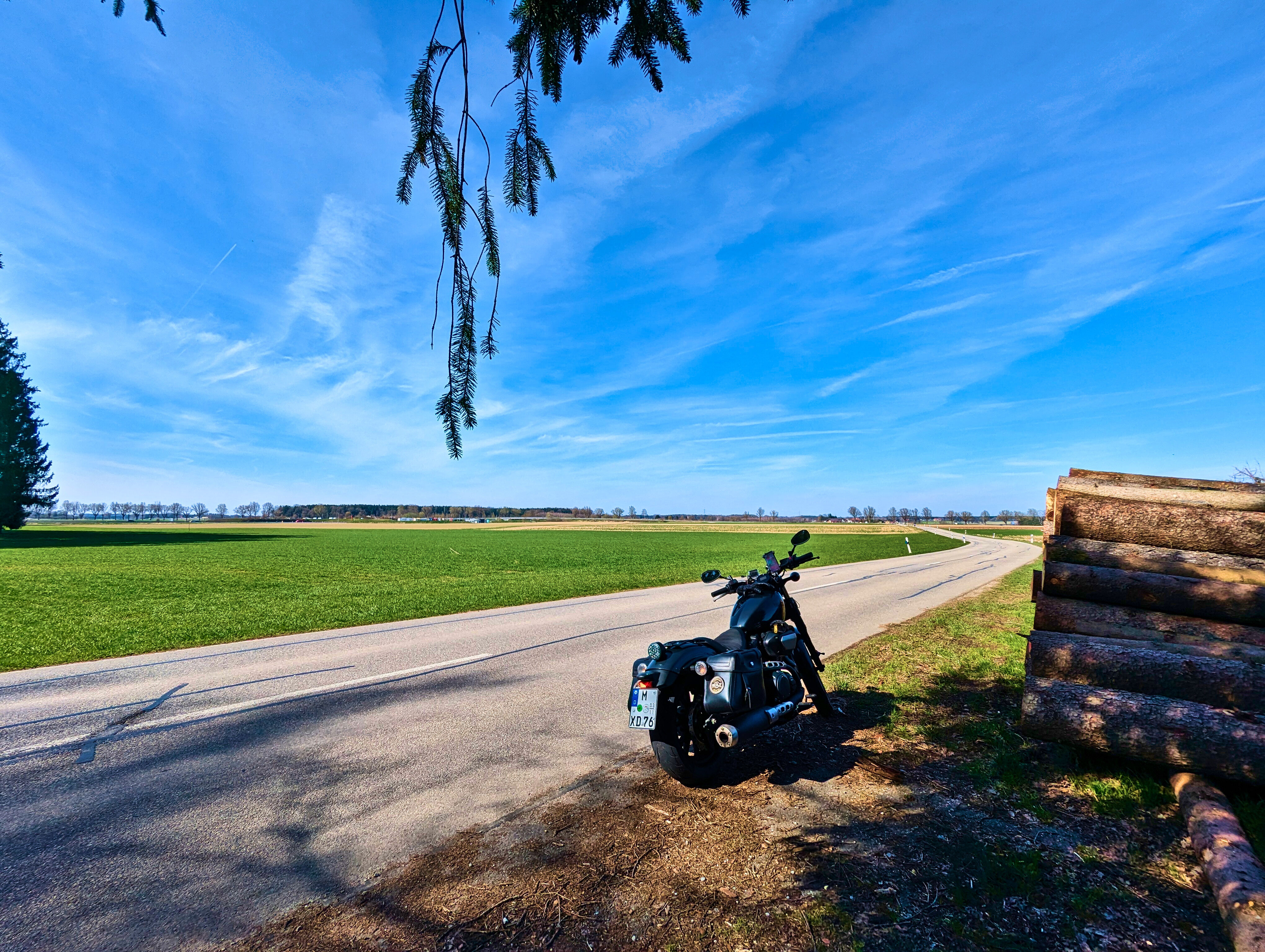 Immer wieder für ein Foto anhalten