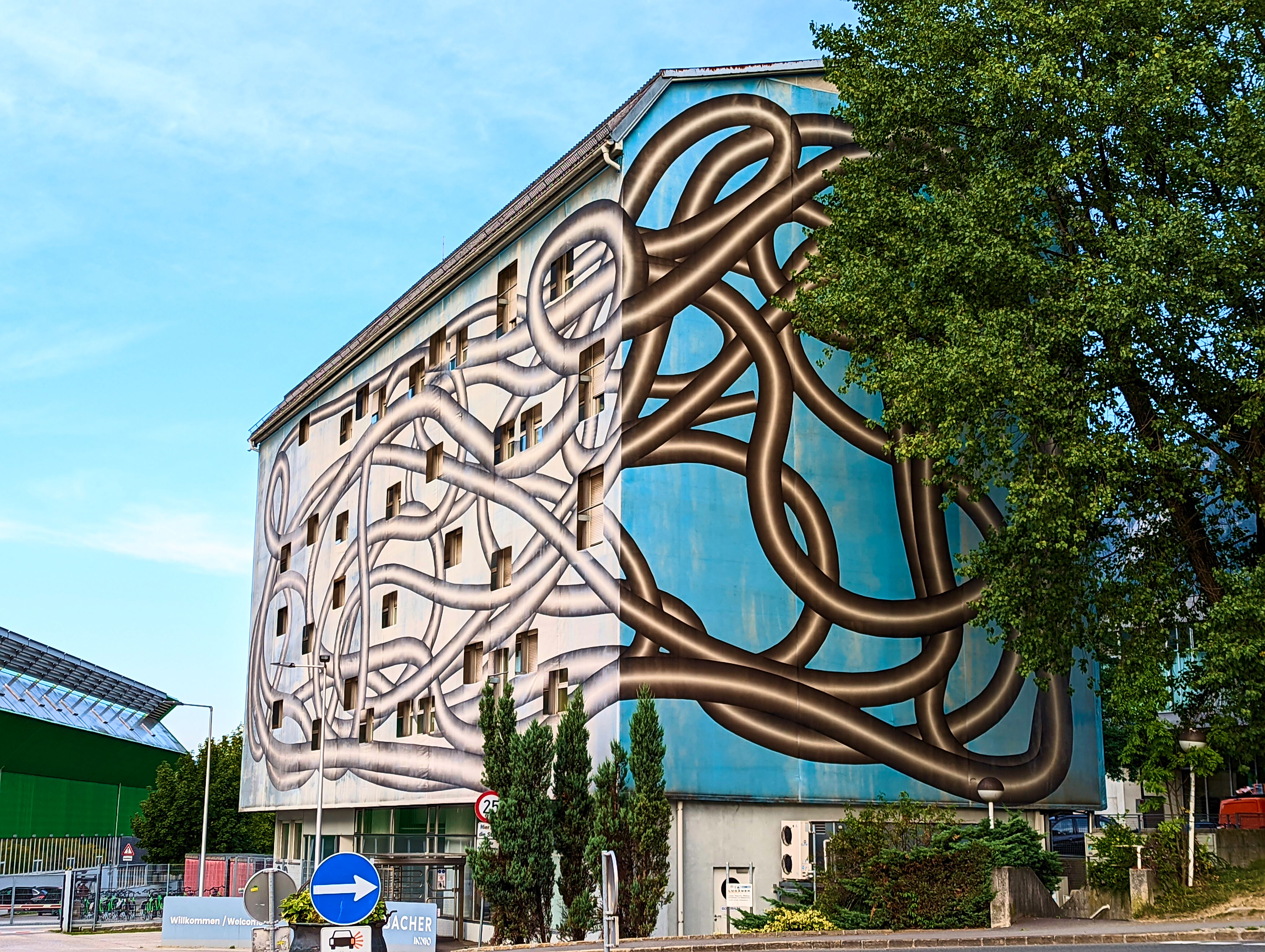 Interessante Fassadengestaltung