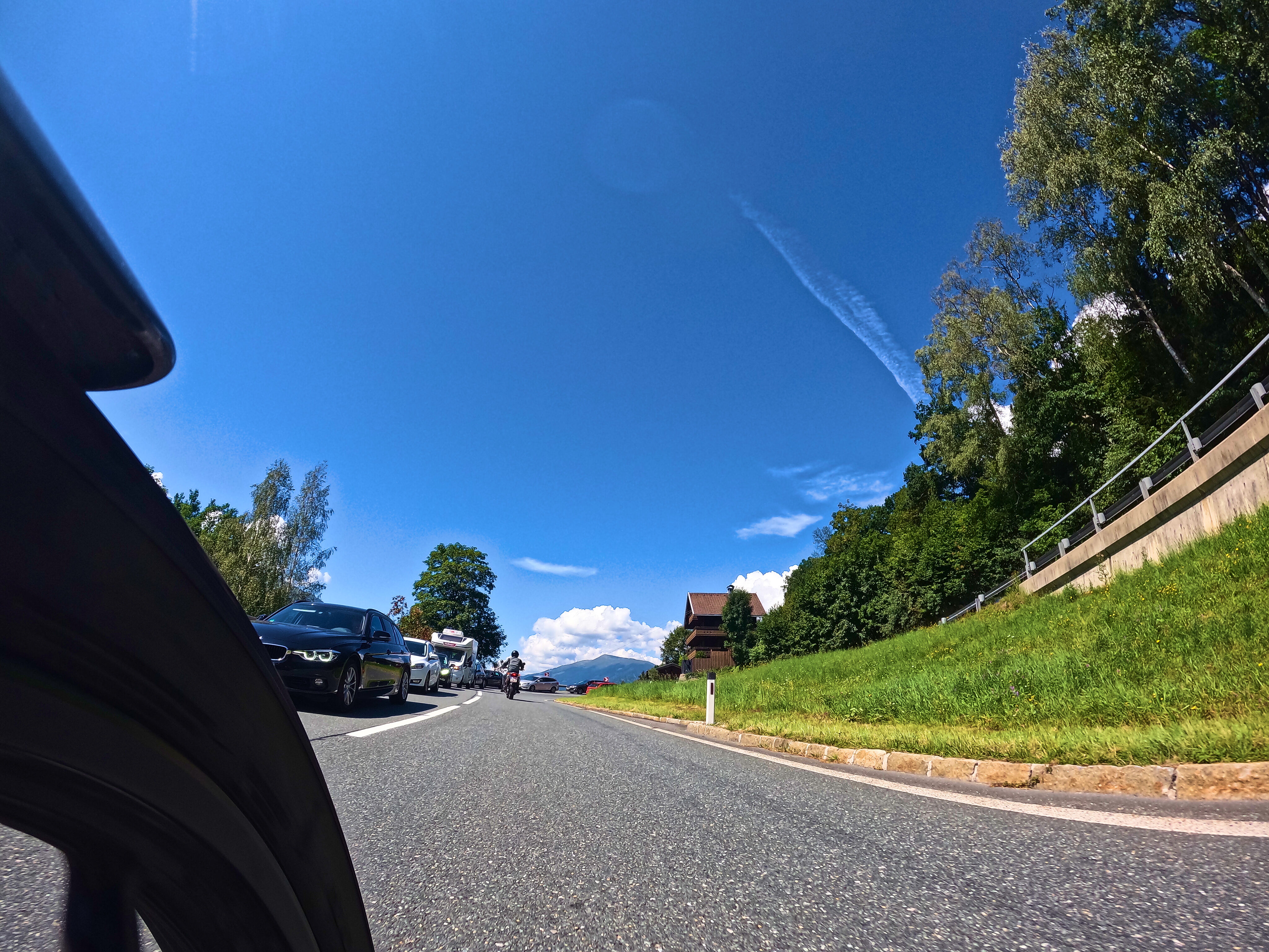 Stau Richtung Mittersill - ohne mich