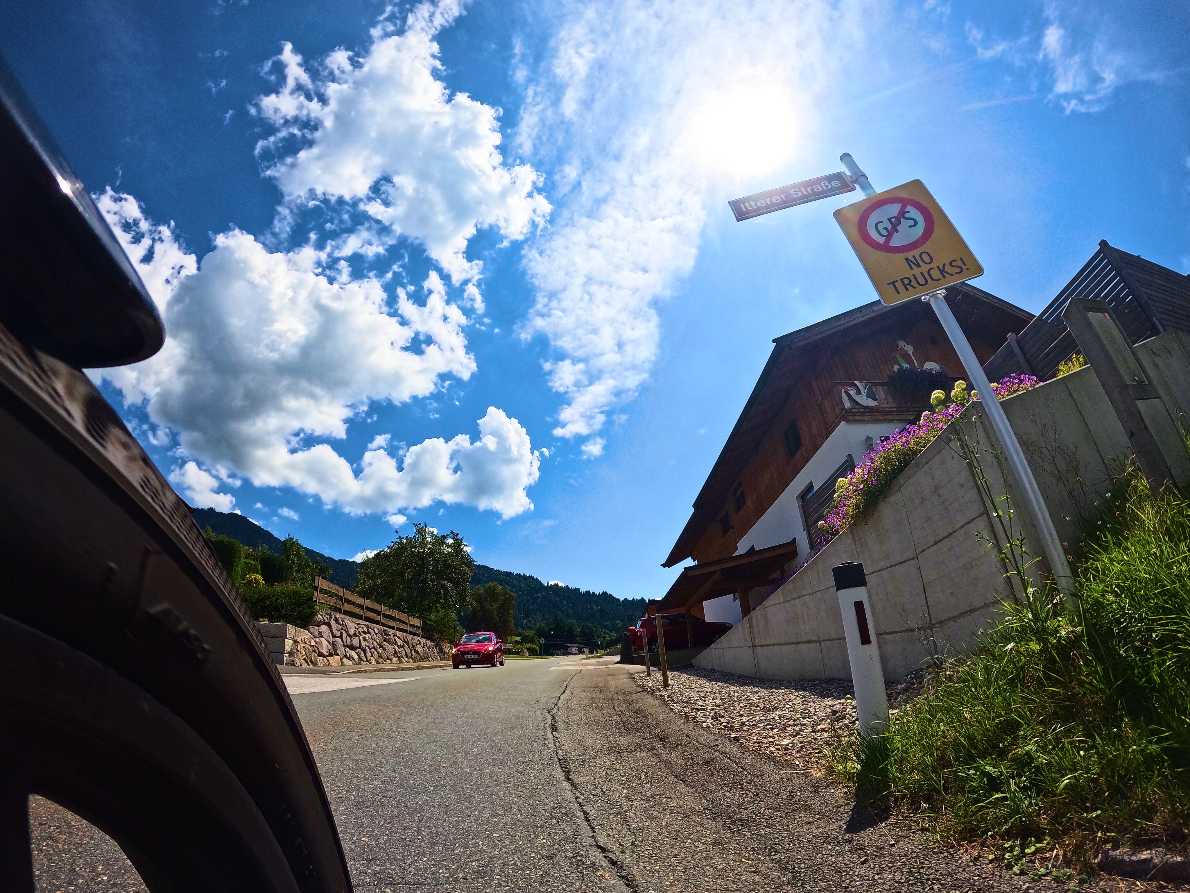 No Trucks! Aber die Bolt mag diese Strecken