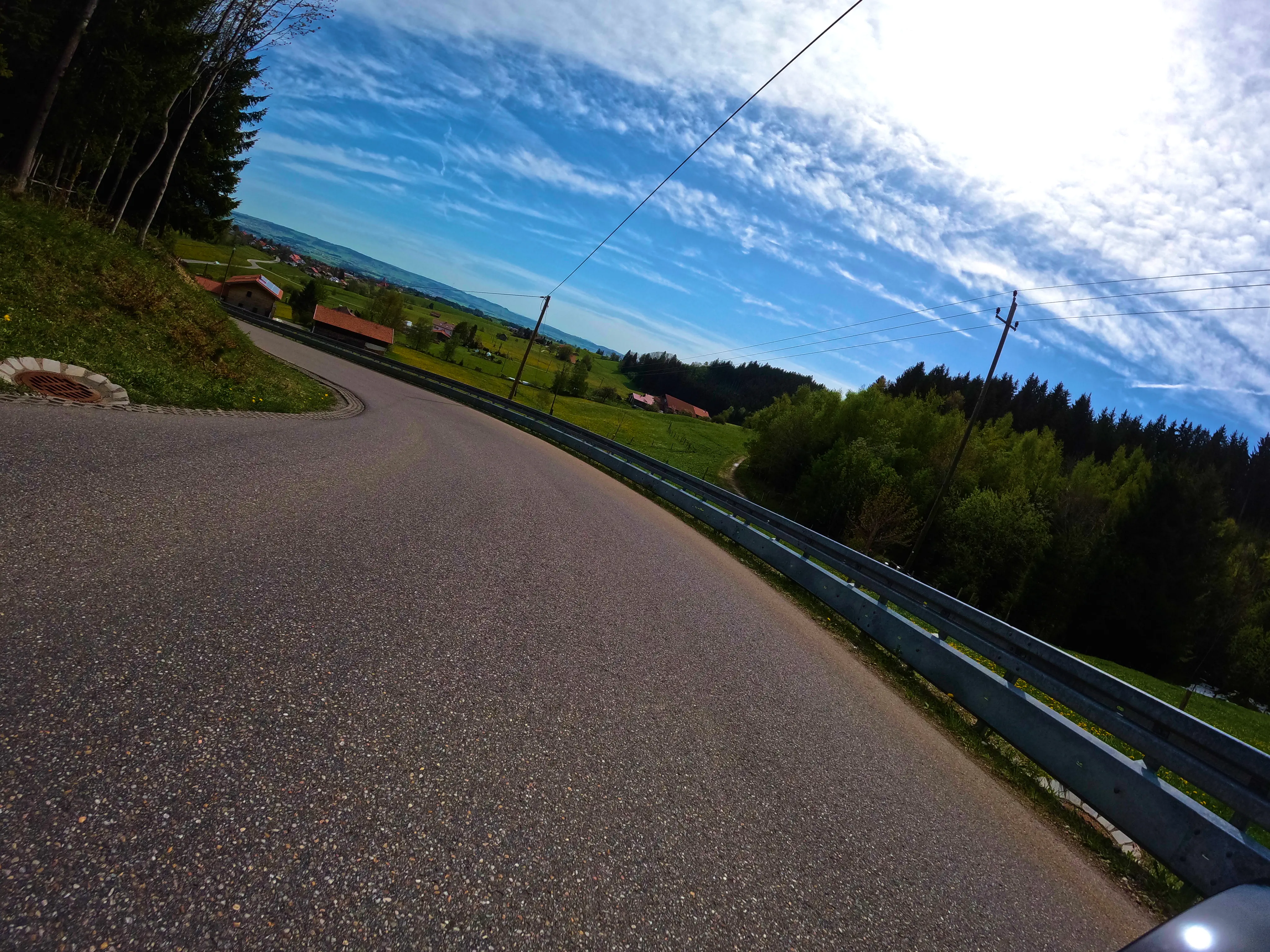 Erst ging es hoch, dann wieder runter