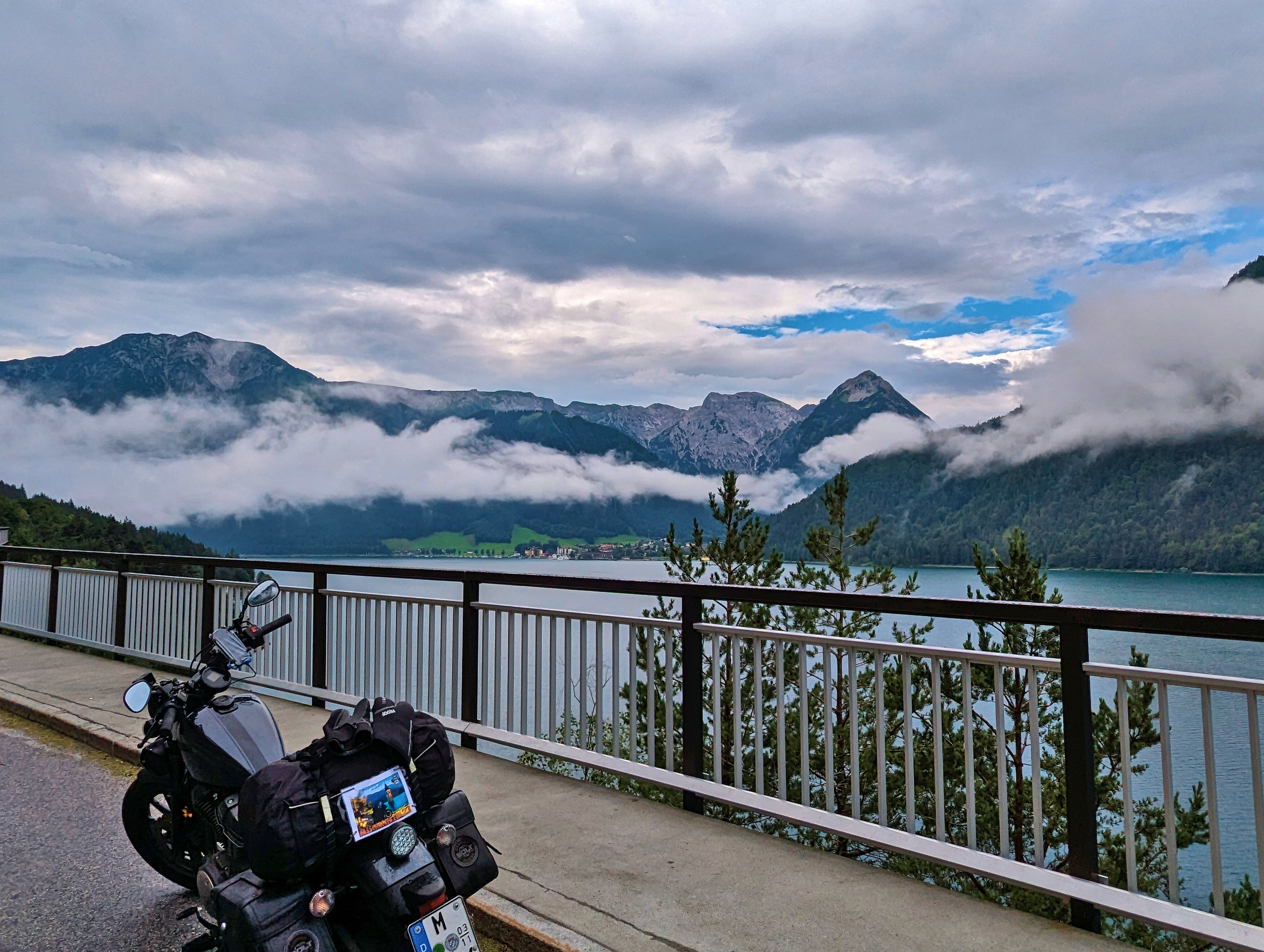 Kurze Pause am Achensee