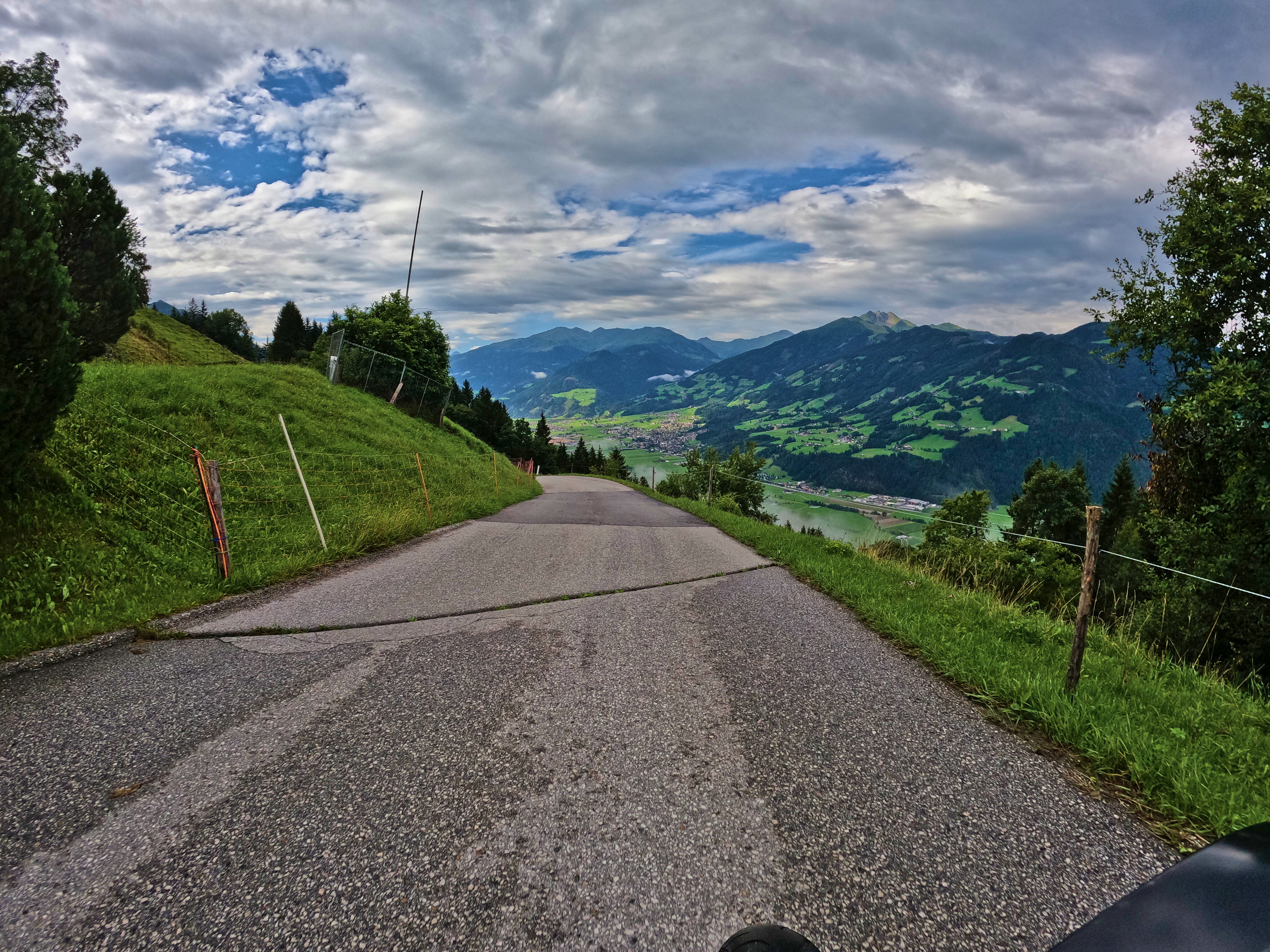 Abfahrt vom Kerschbaumersattel, &hellip;