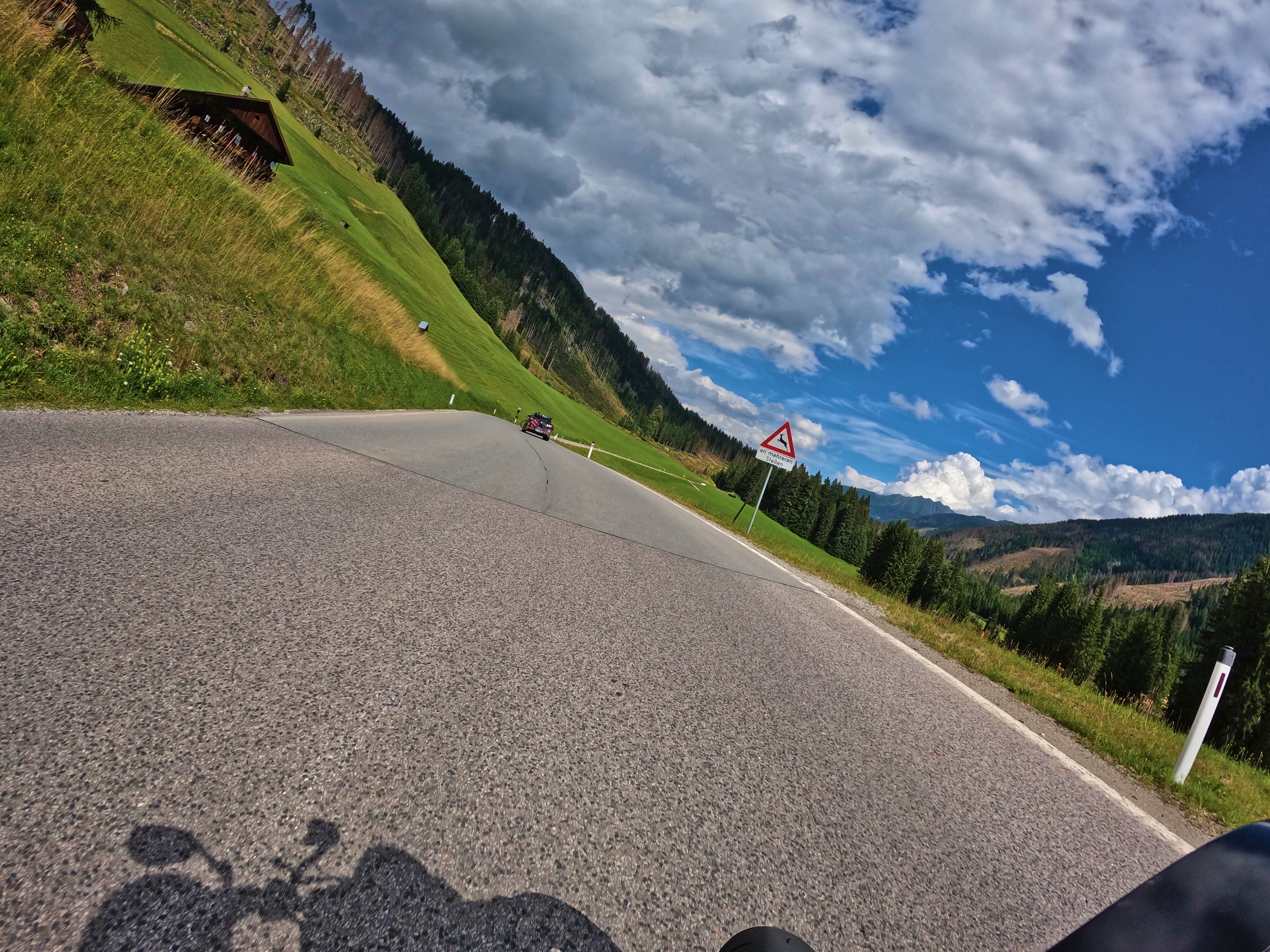 Kurvig Richtung Osten