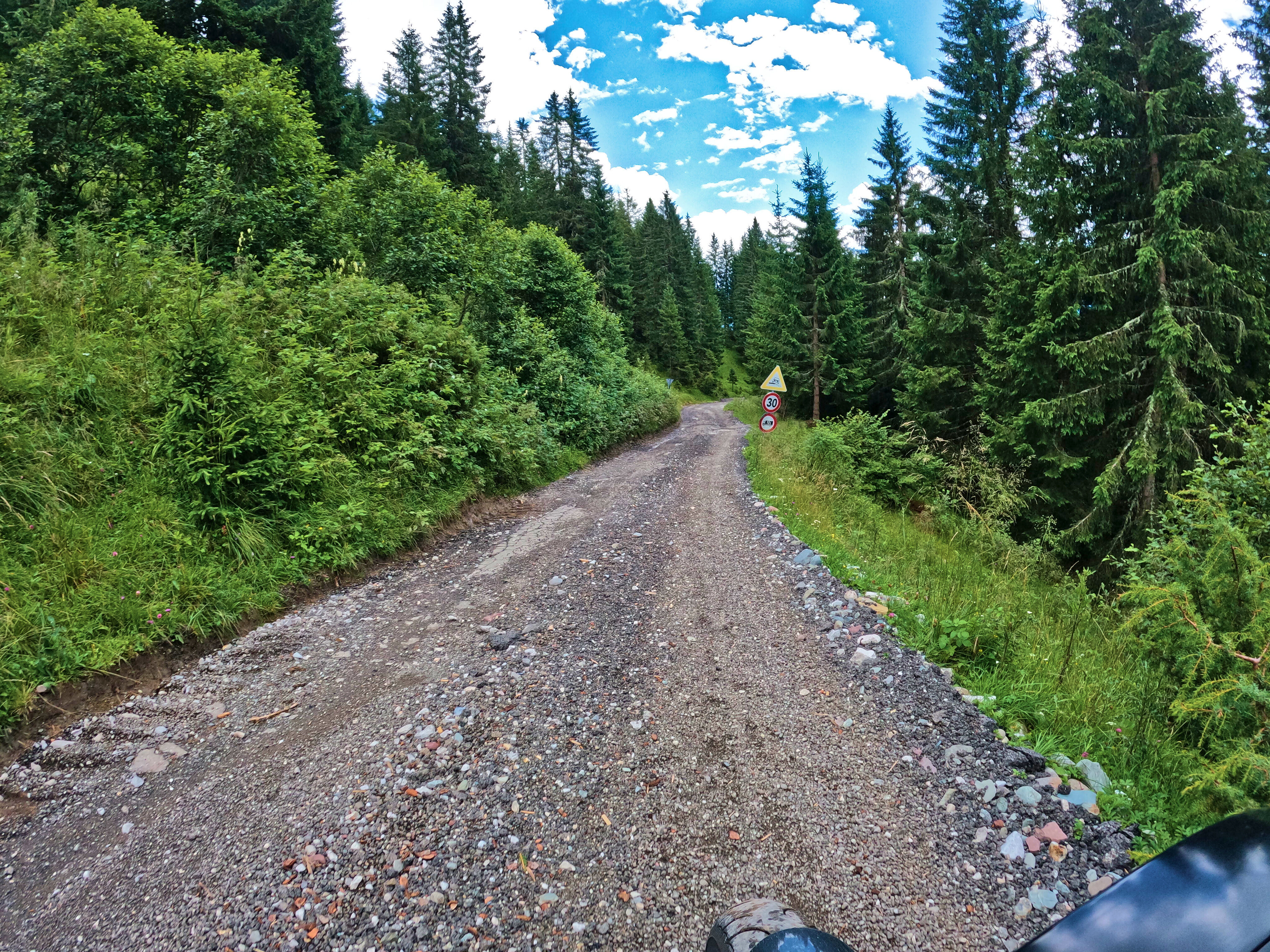 Gleicher Weg zurück, &hellip;