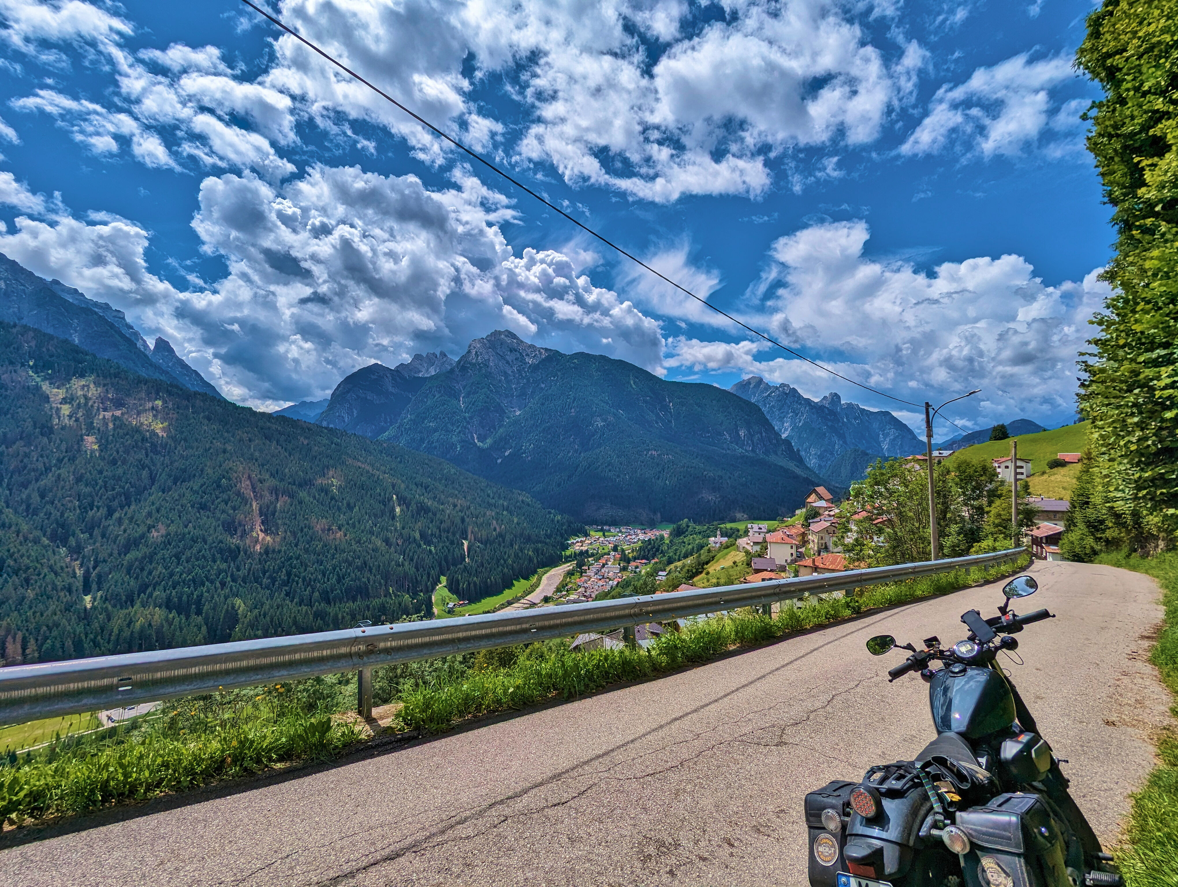 Blick auf San Pietro di Cadore