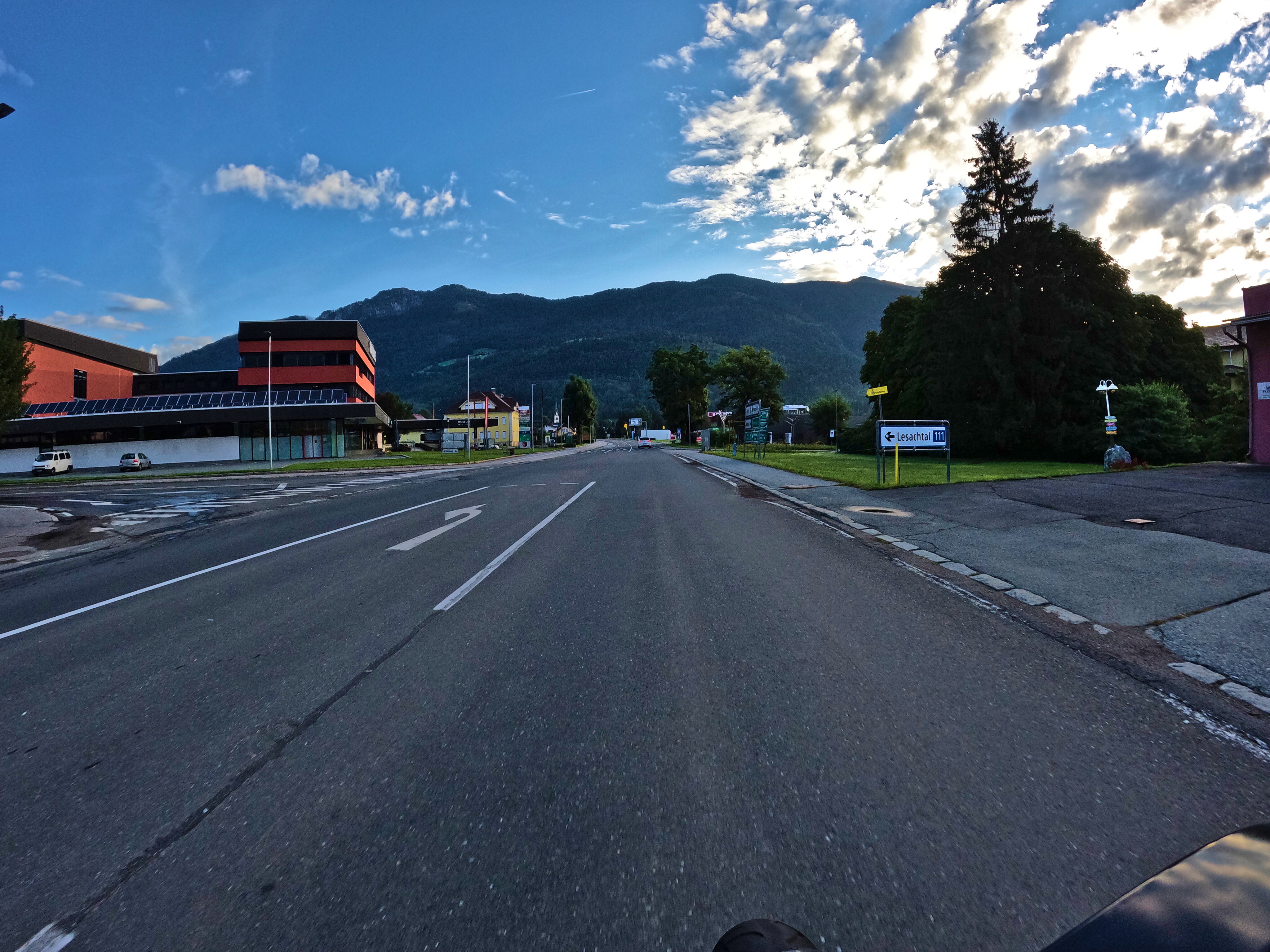 Heute kein Stopp um das Regenzeug anzulegen