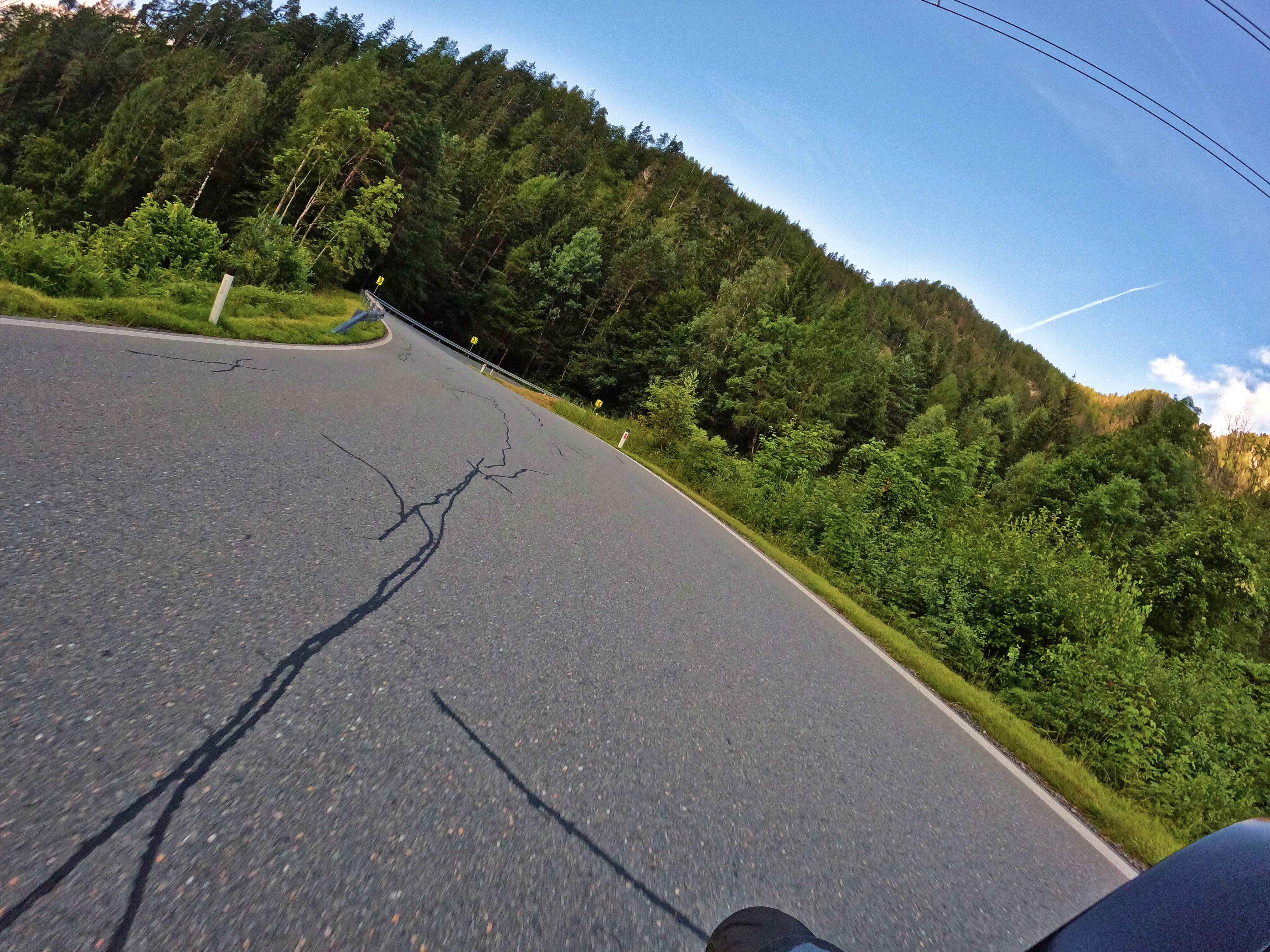 &hellip; und rauf zum Gailbergsattel.