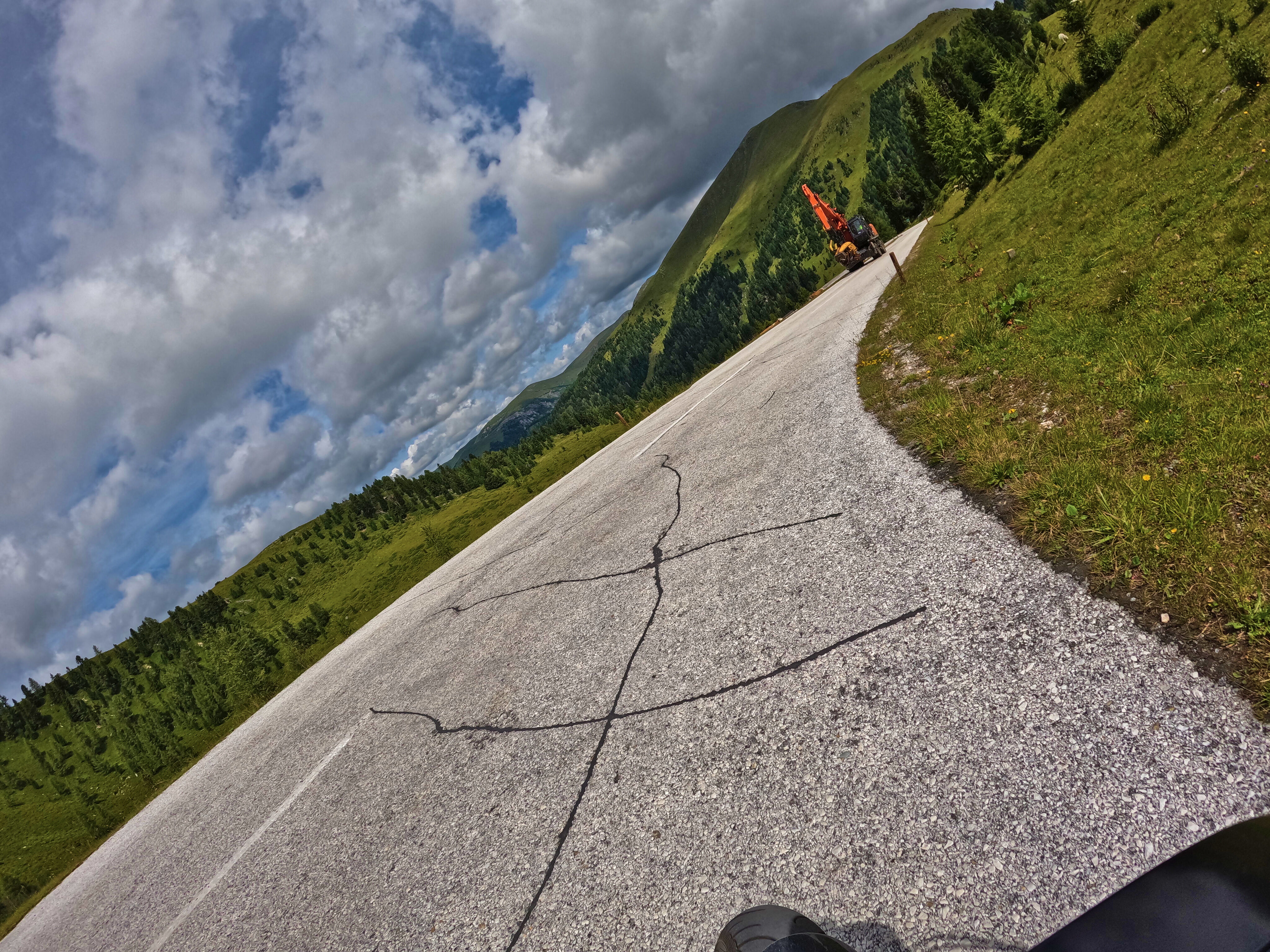 Kämpft sich tapfer nach oben