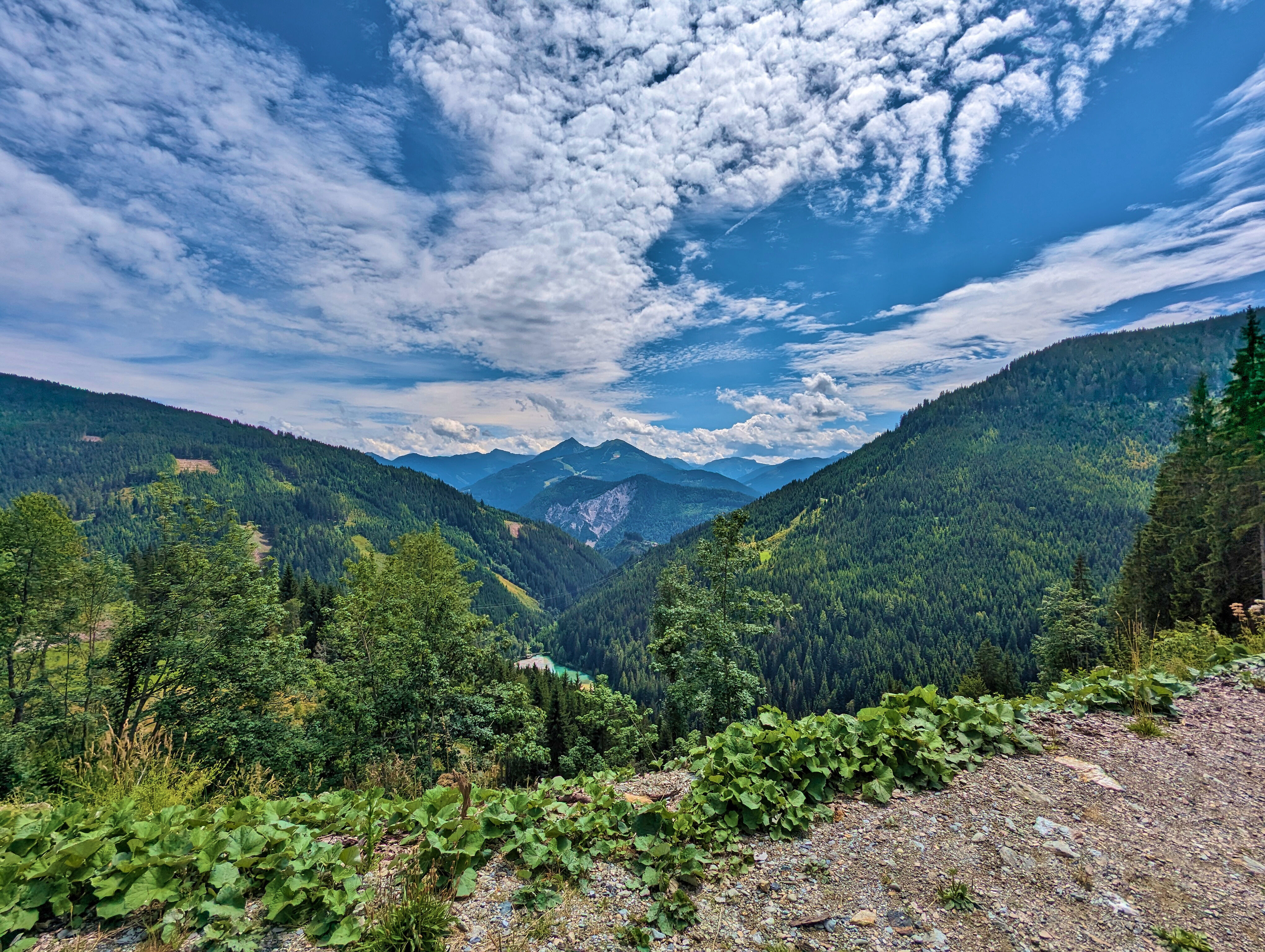 Ausblick am PK-Punkt Filzmoos