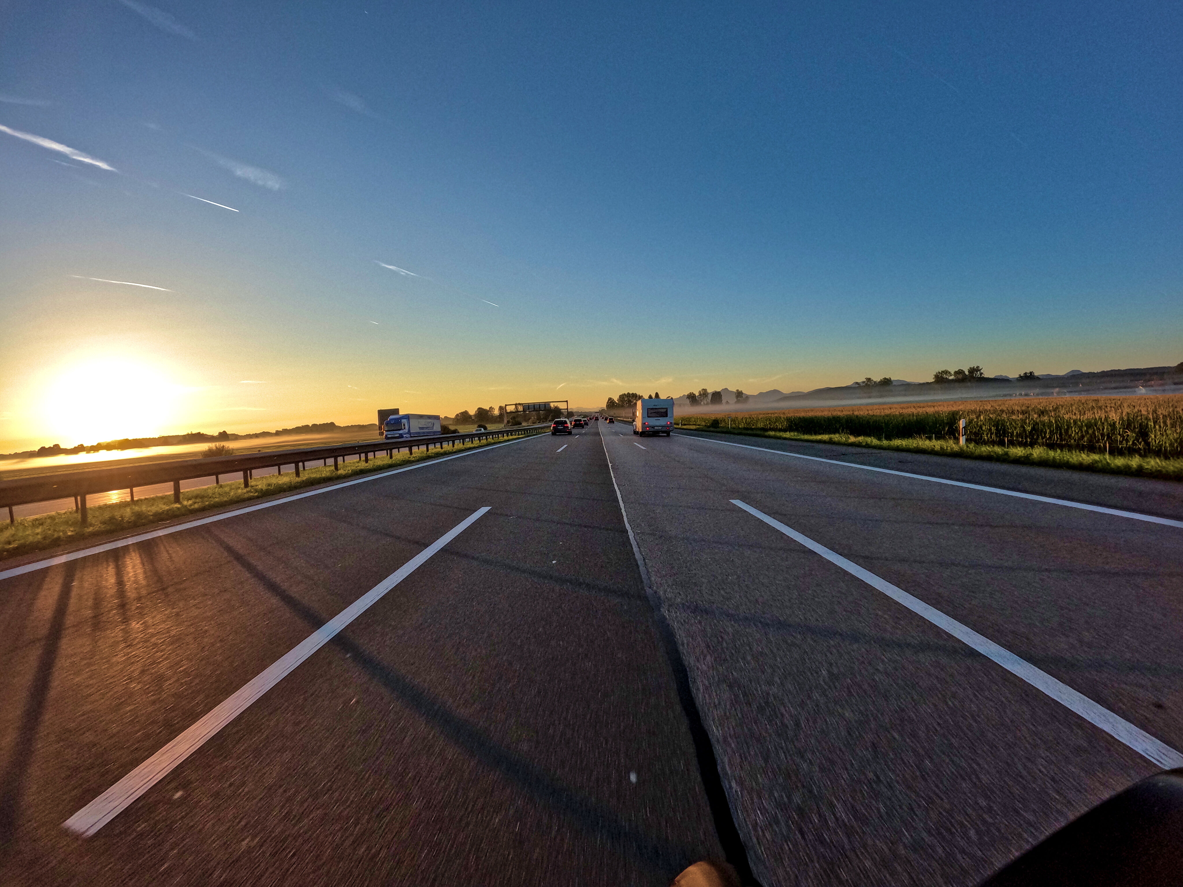 Hinter Holzkirchen: wie schön!