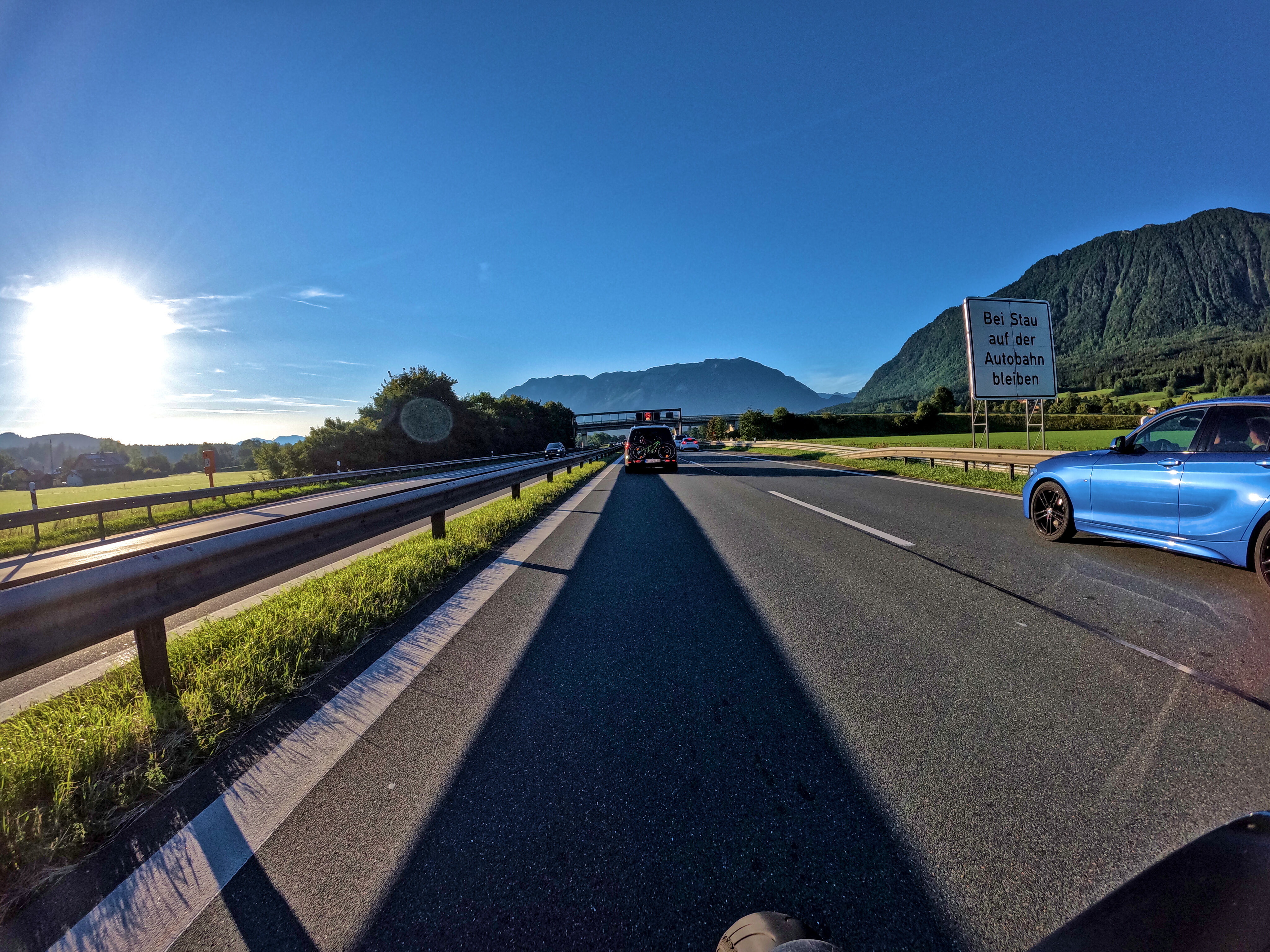 &hellip; Stau kurz vor &hellip;