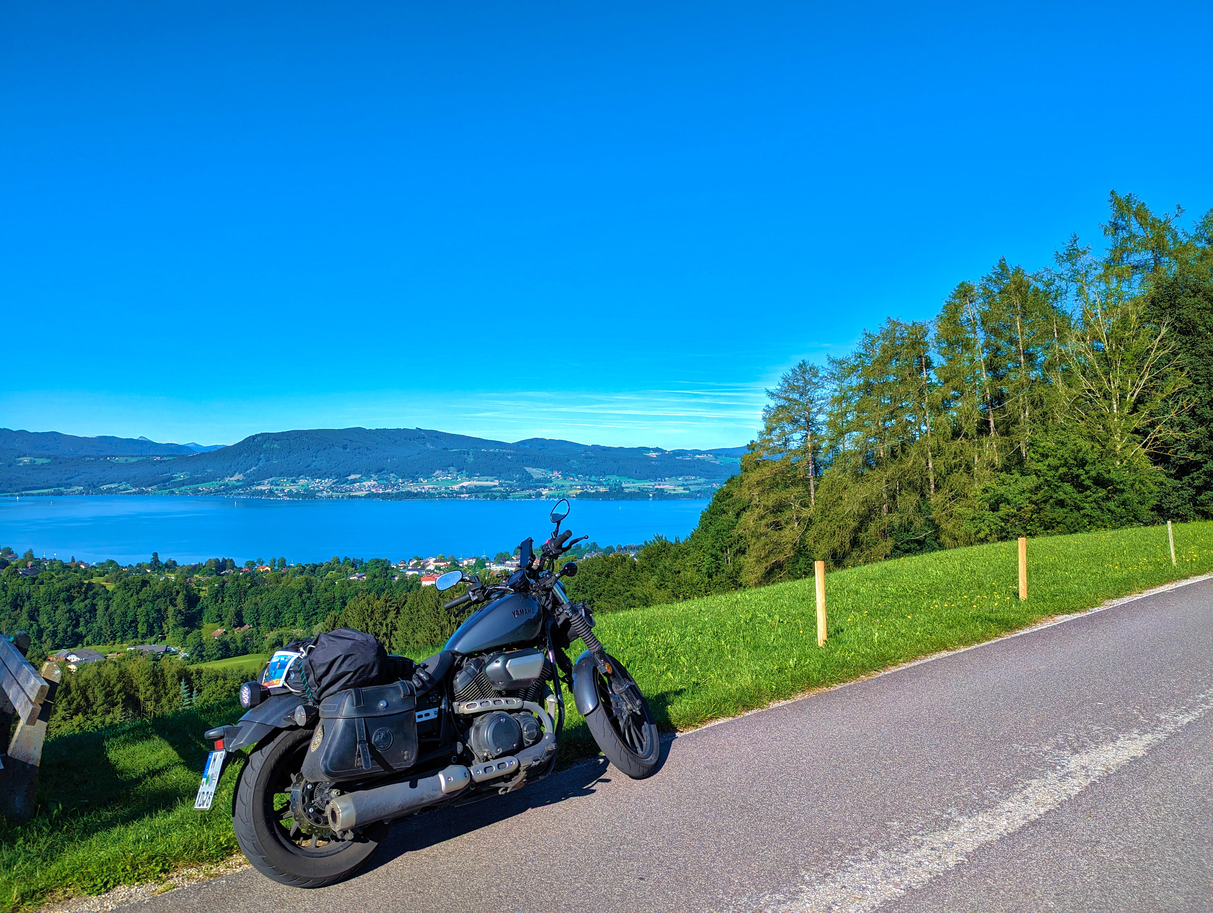 Blick auf den Attersee