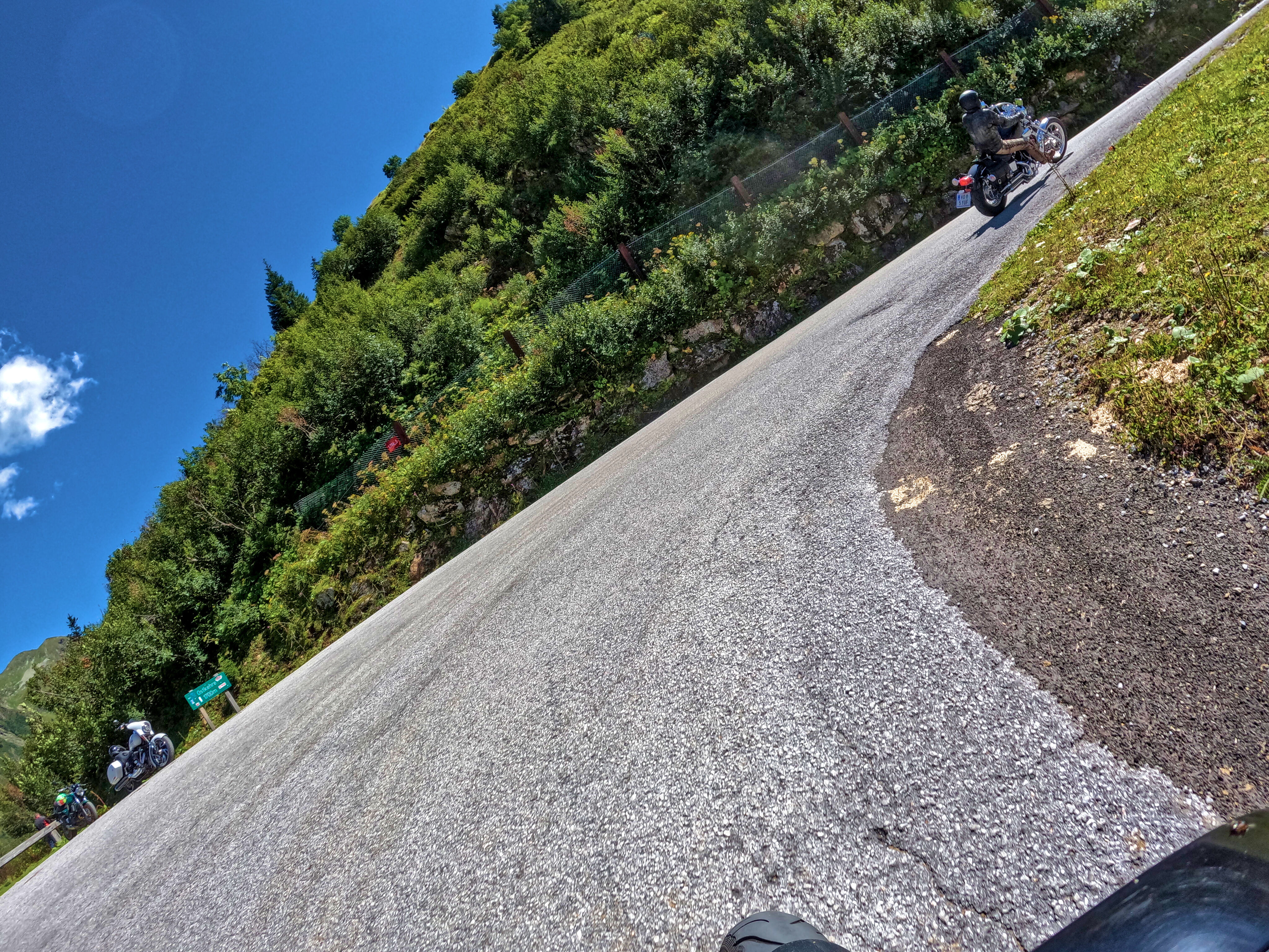 Gemütliche Motorräder