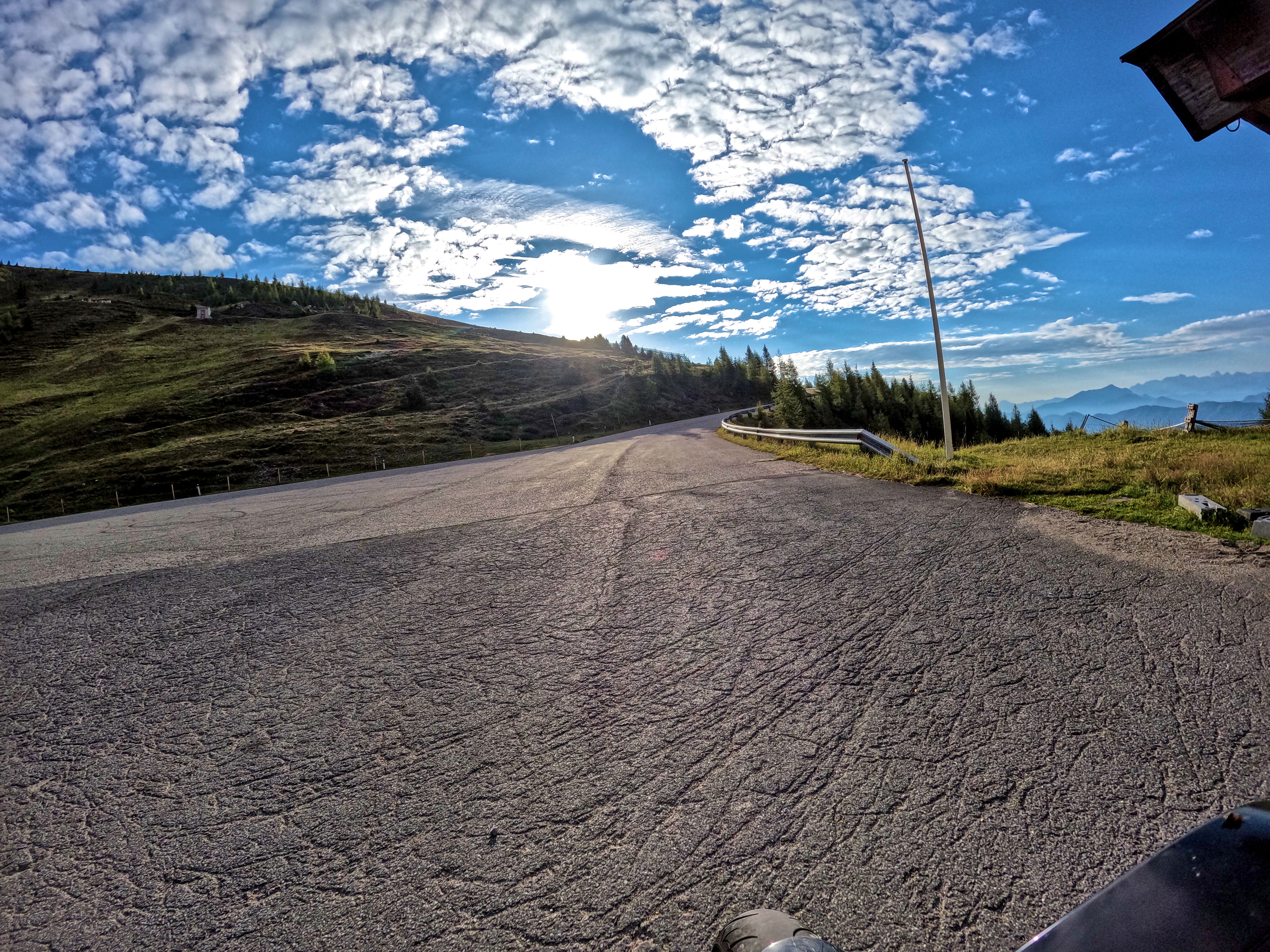 Weiter geht&rsquo;s, Goldeckstraße bergab.