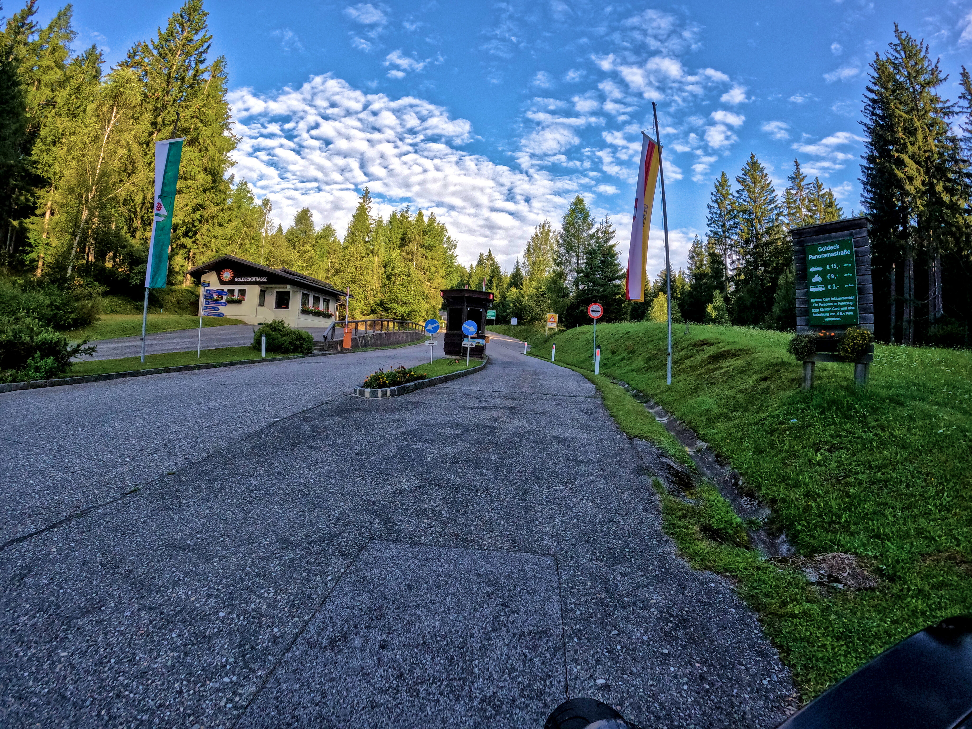 Mautstation - nicht besetzt!