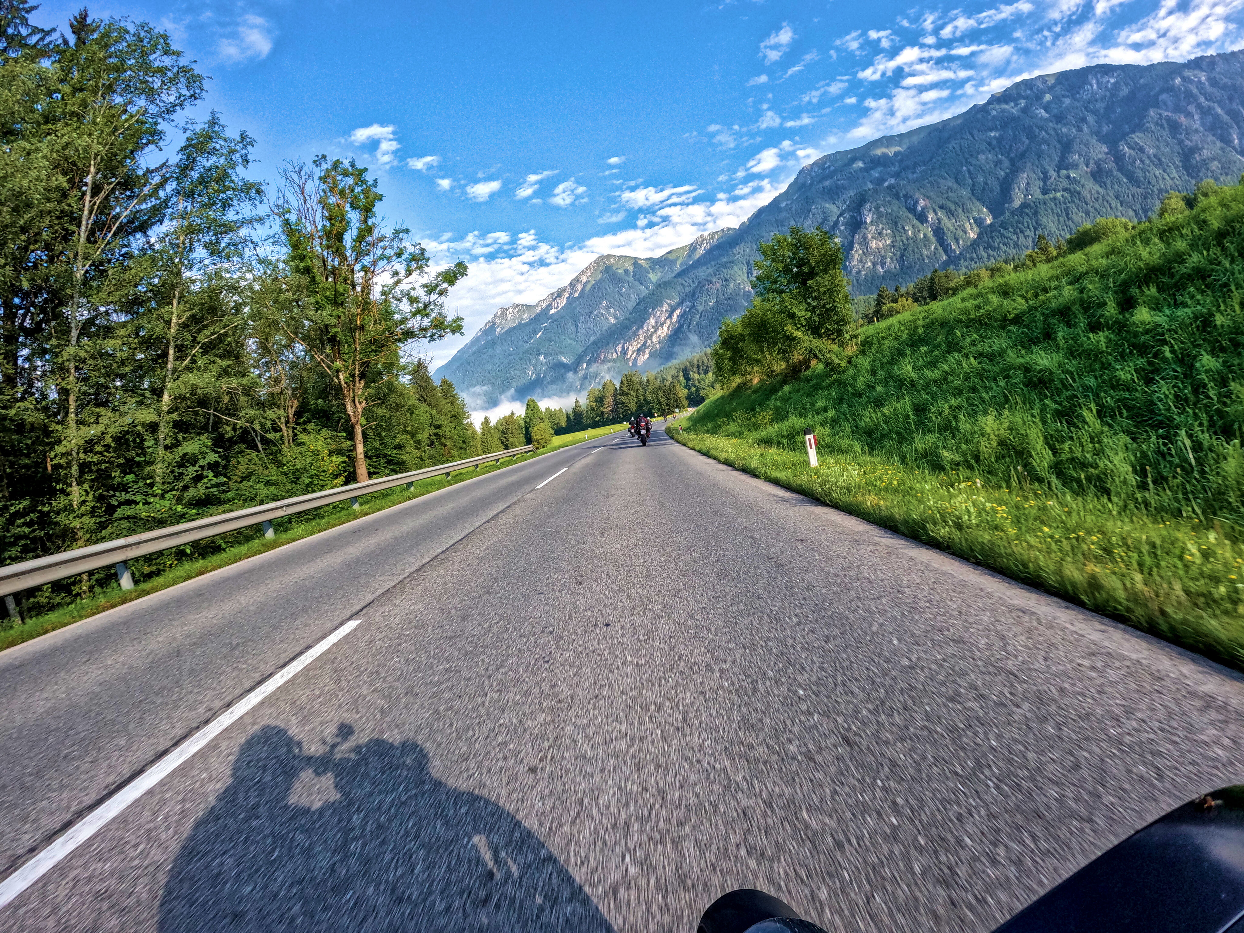 Über die B111 &hellip;