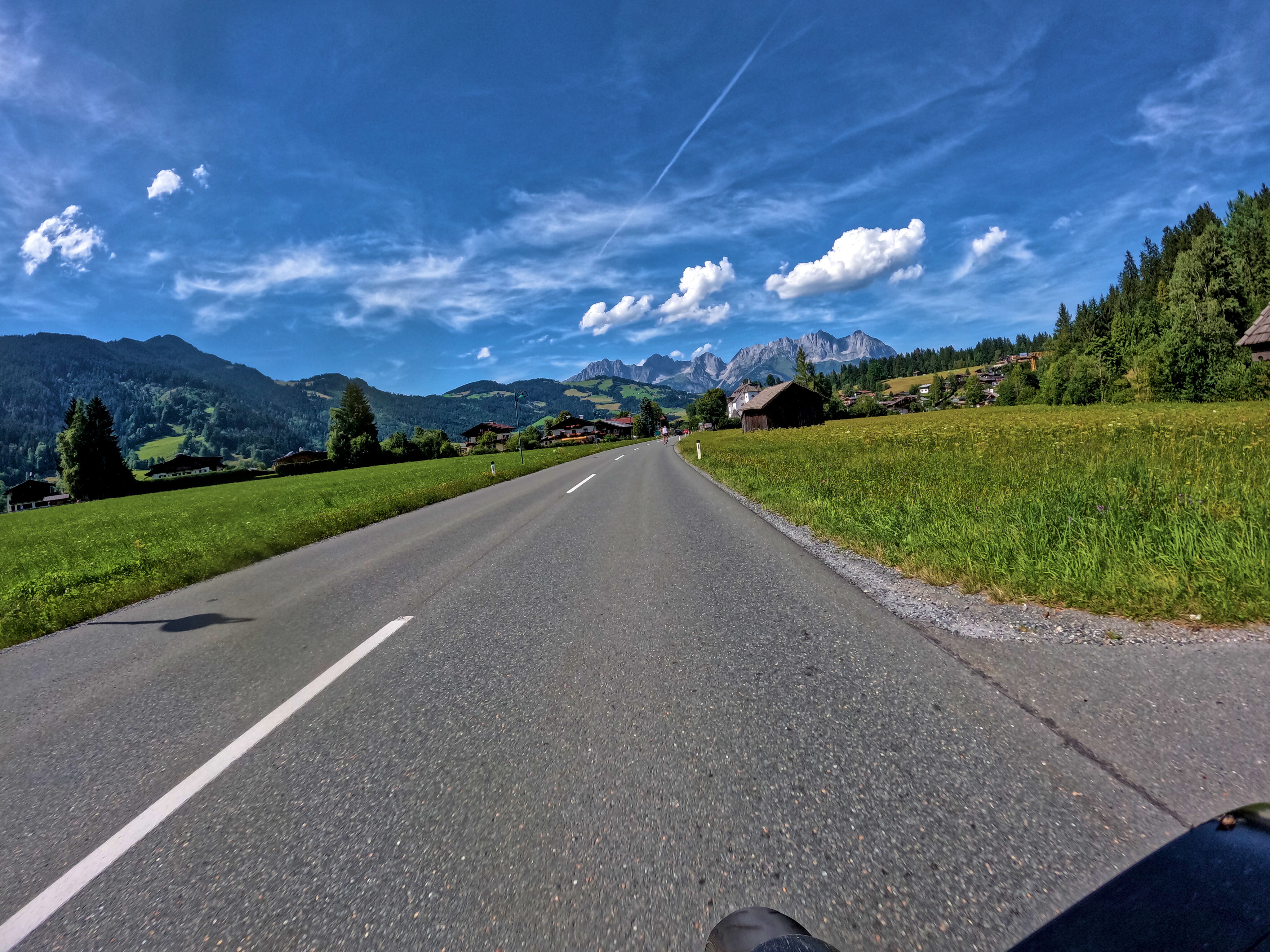 Die letzten Kilometer in Österreich &hellip;