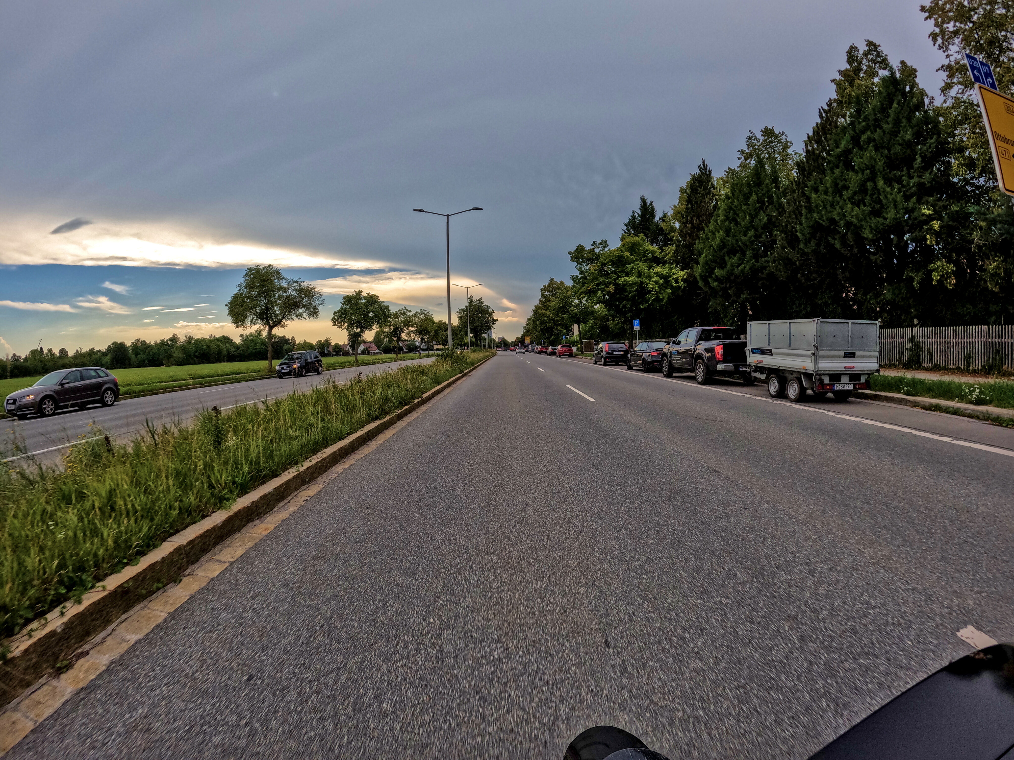 Fast geschafft - Himmel zieht zu.