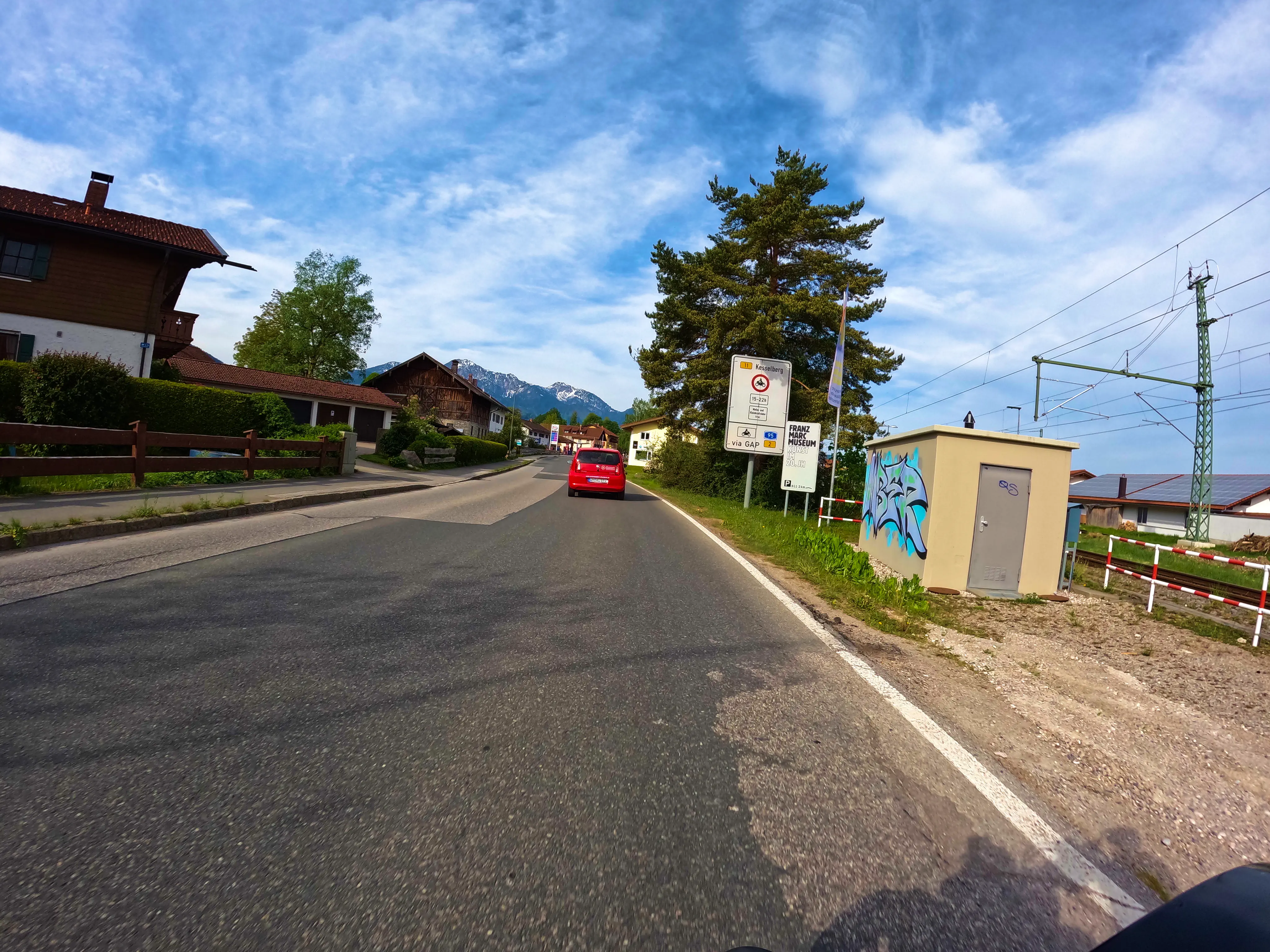 Noch weit vor der Sperre