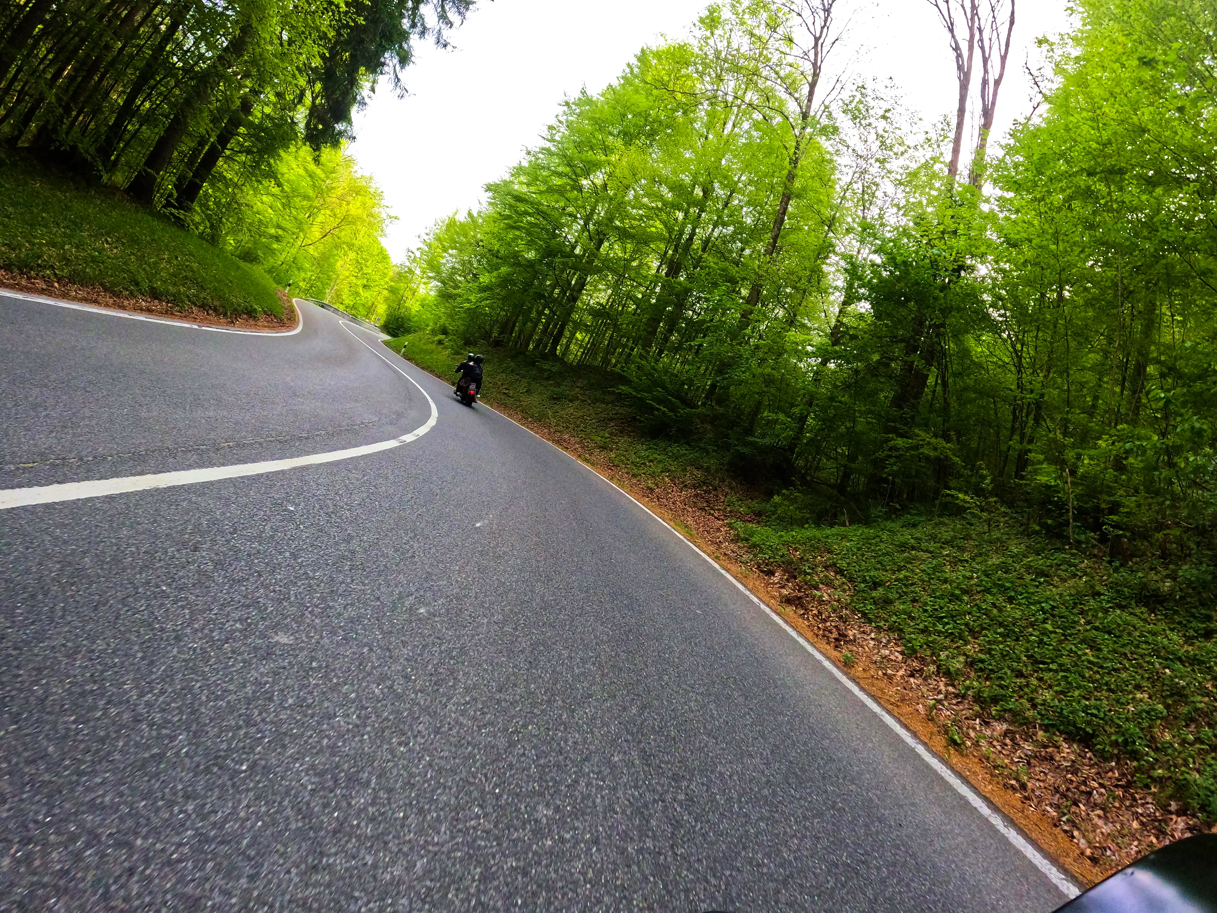 Gemütlich den Kesselberg hoch