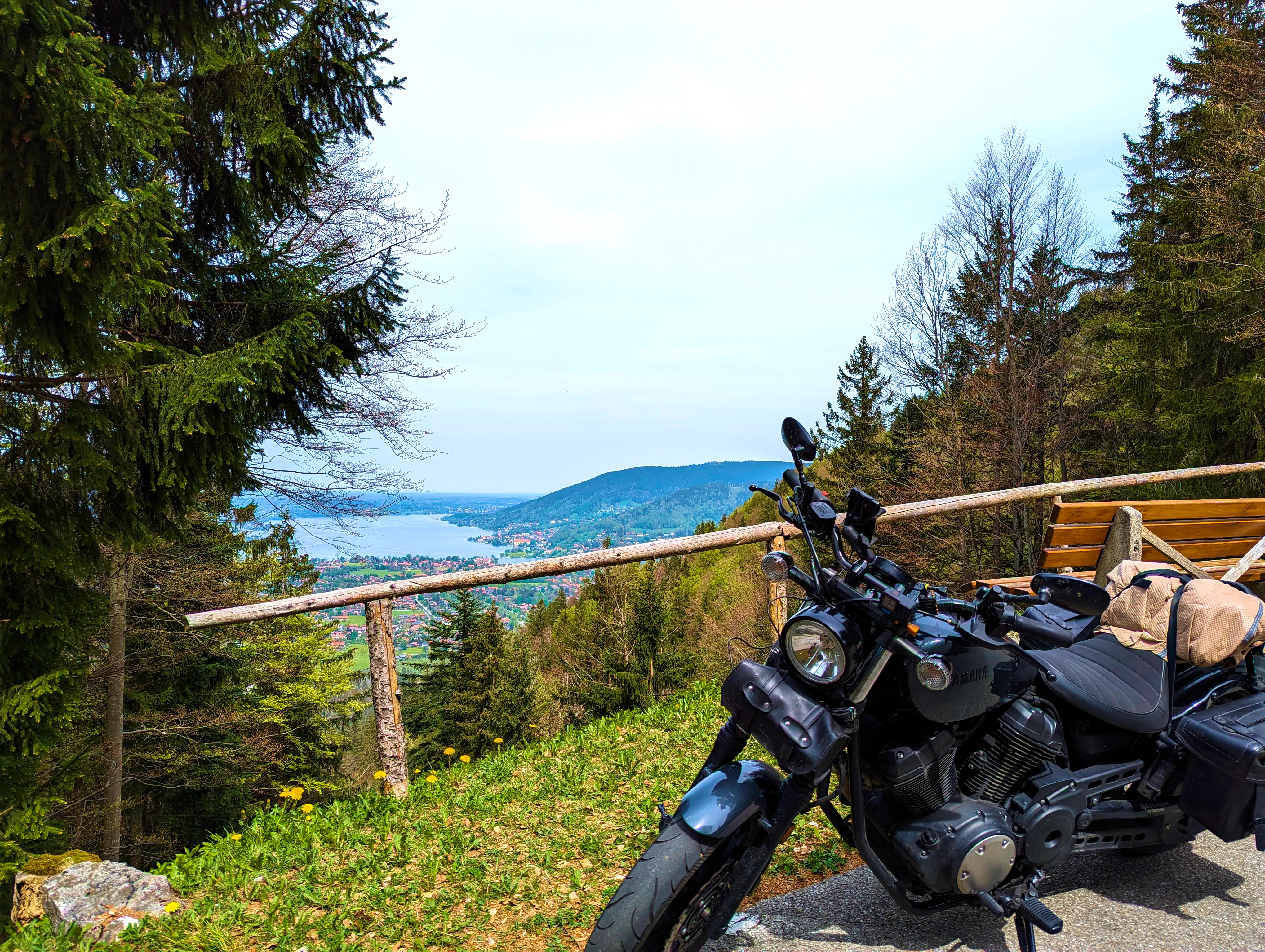 Blick auf den Tegernsee