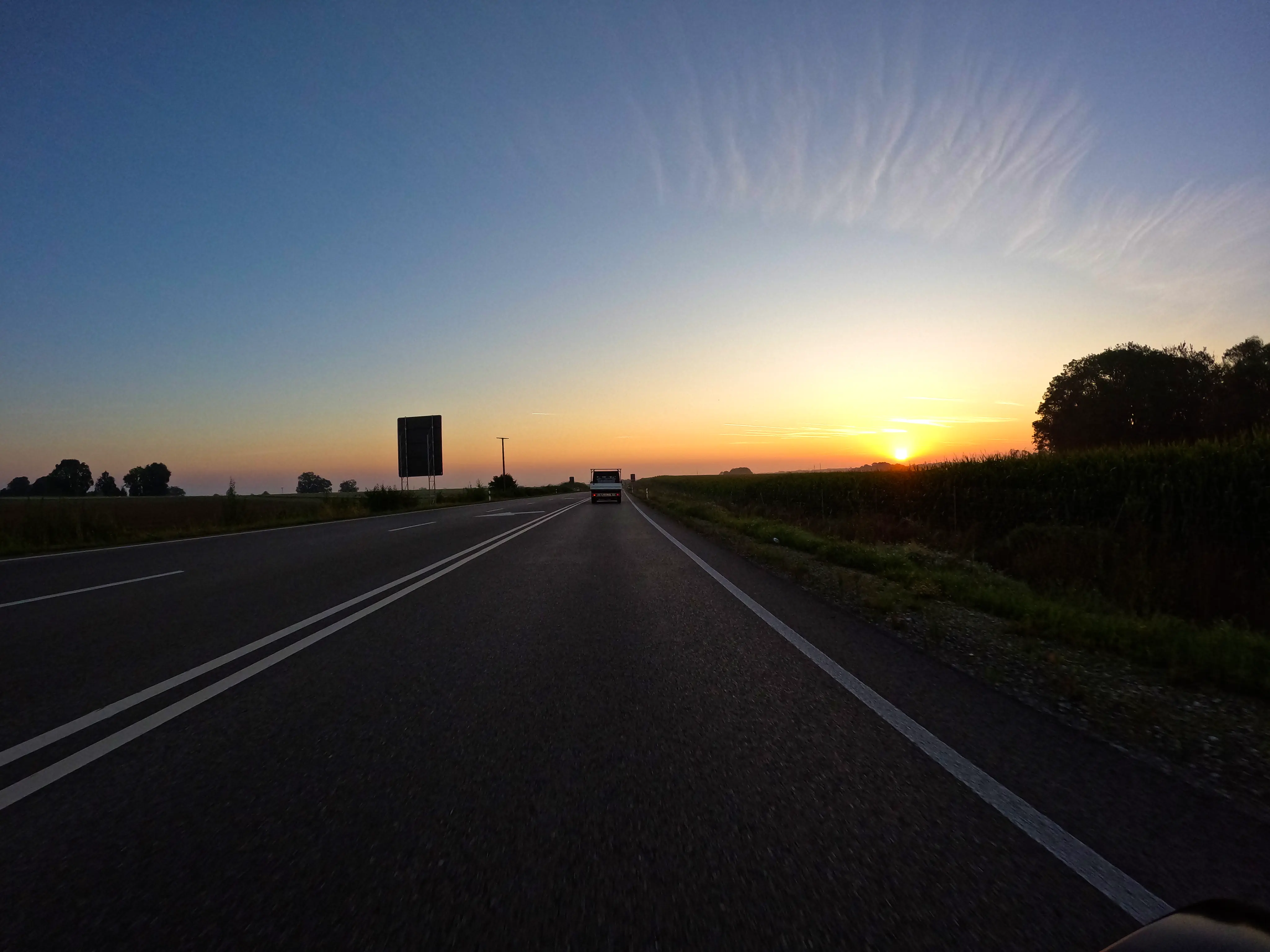 Und die Sonne zeigt sich