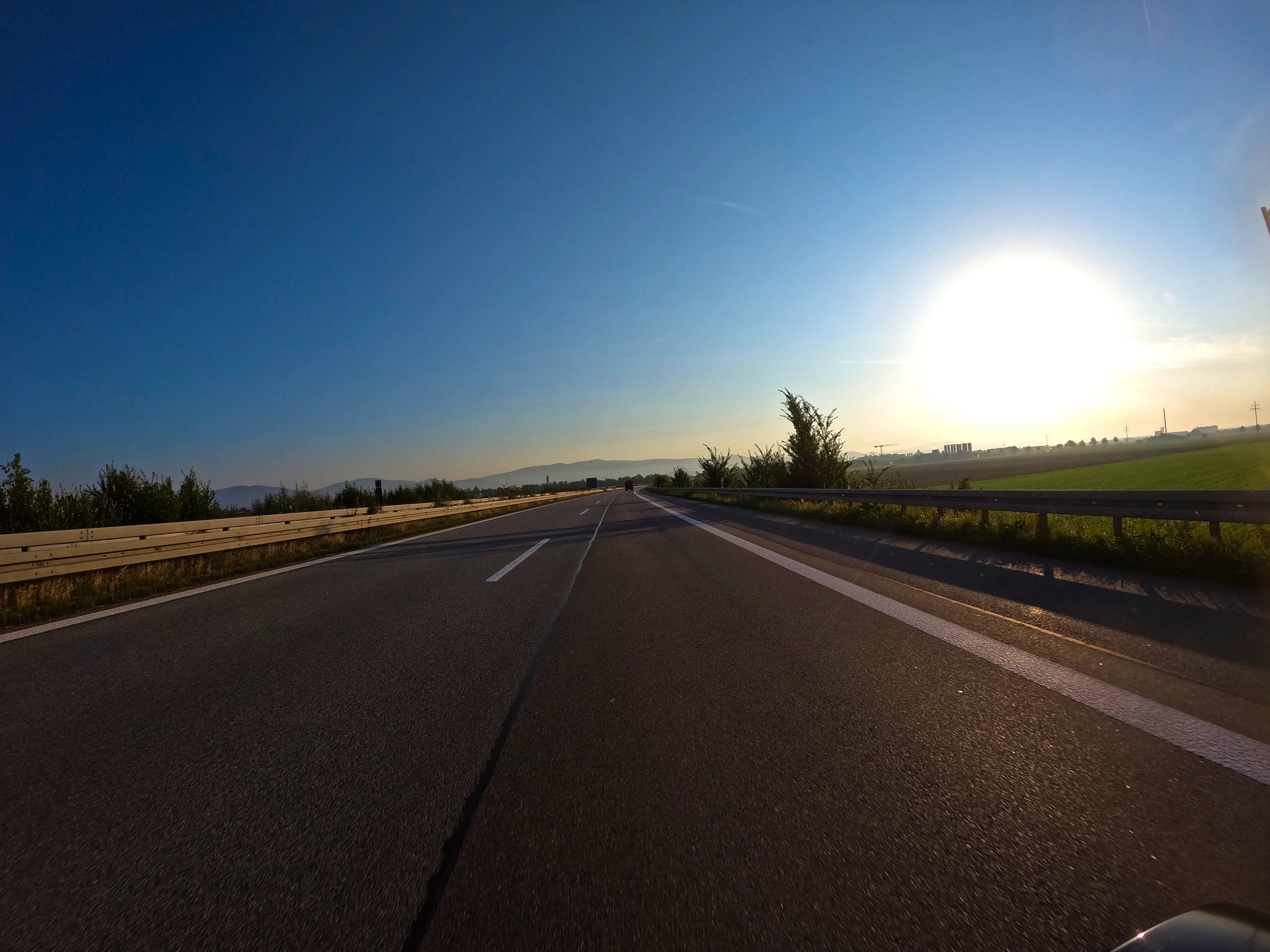 Die ersten Berge des Bayerischen Walds