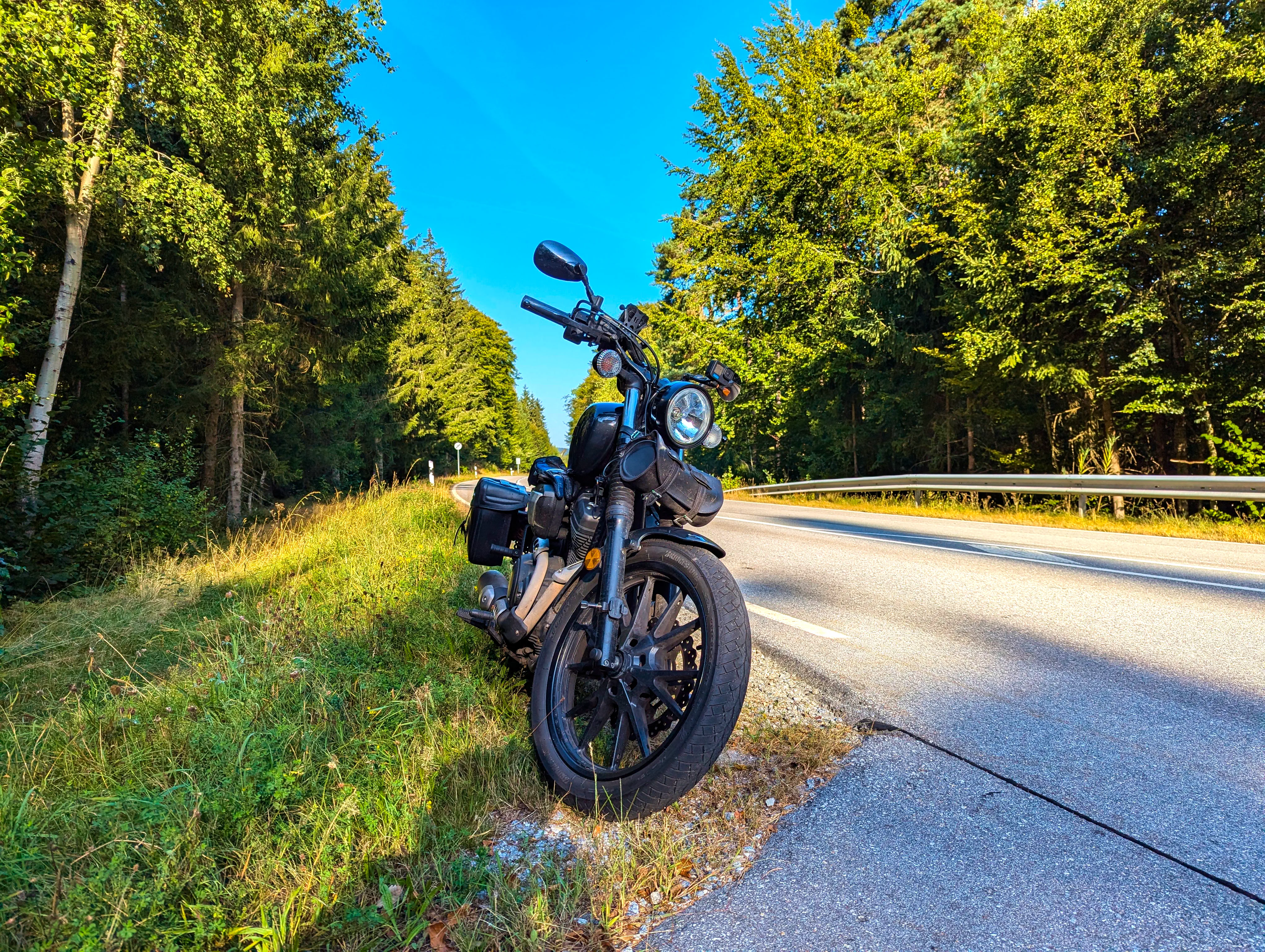 Bolt am Straßenrand