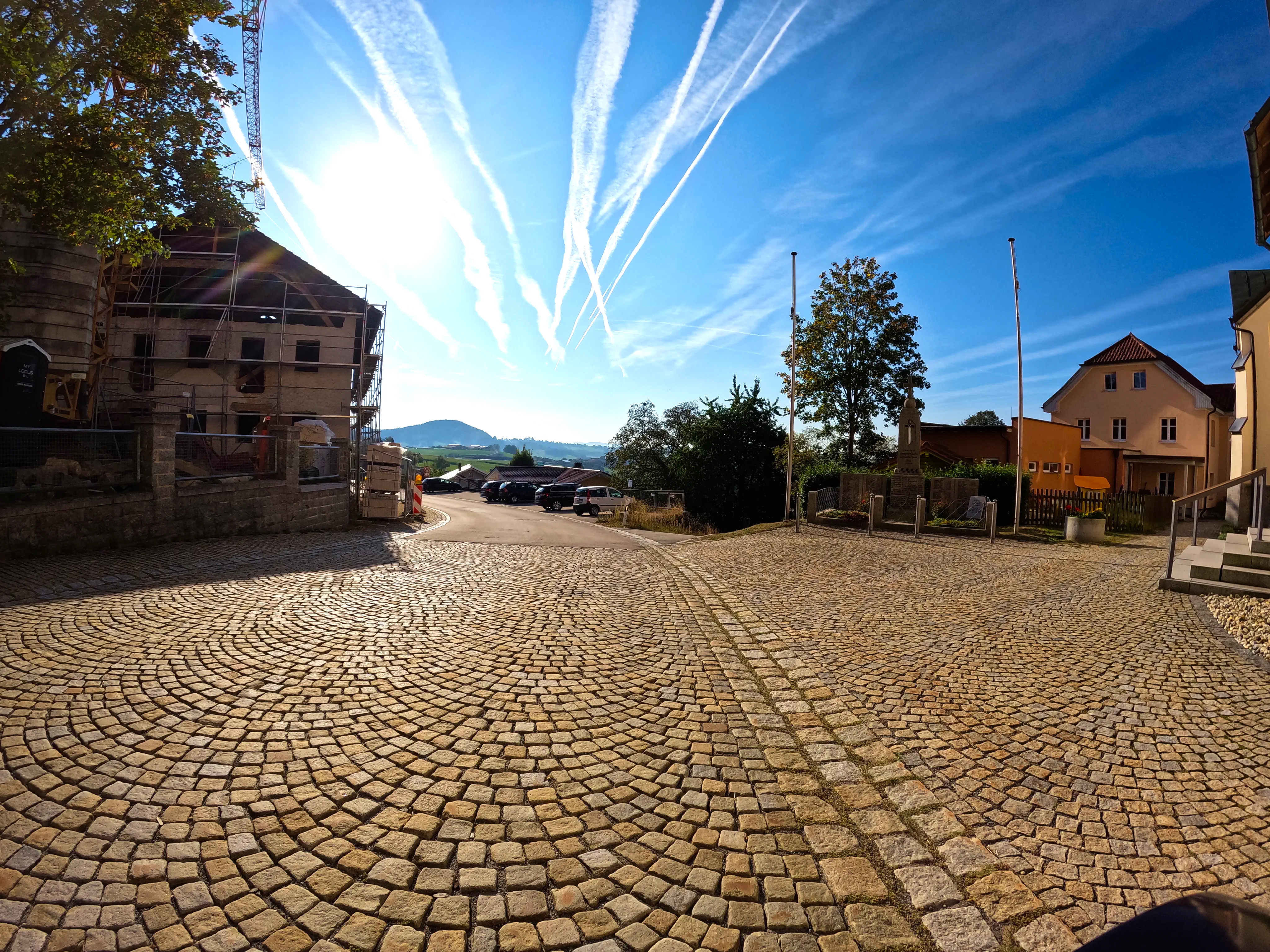 &hellip; bei traumhaftem Wetter.