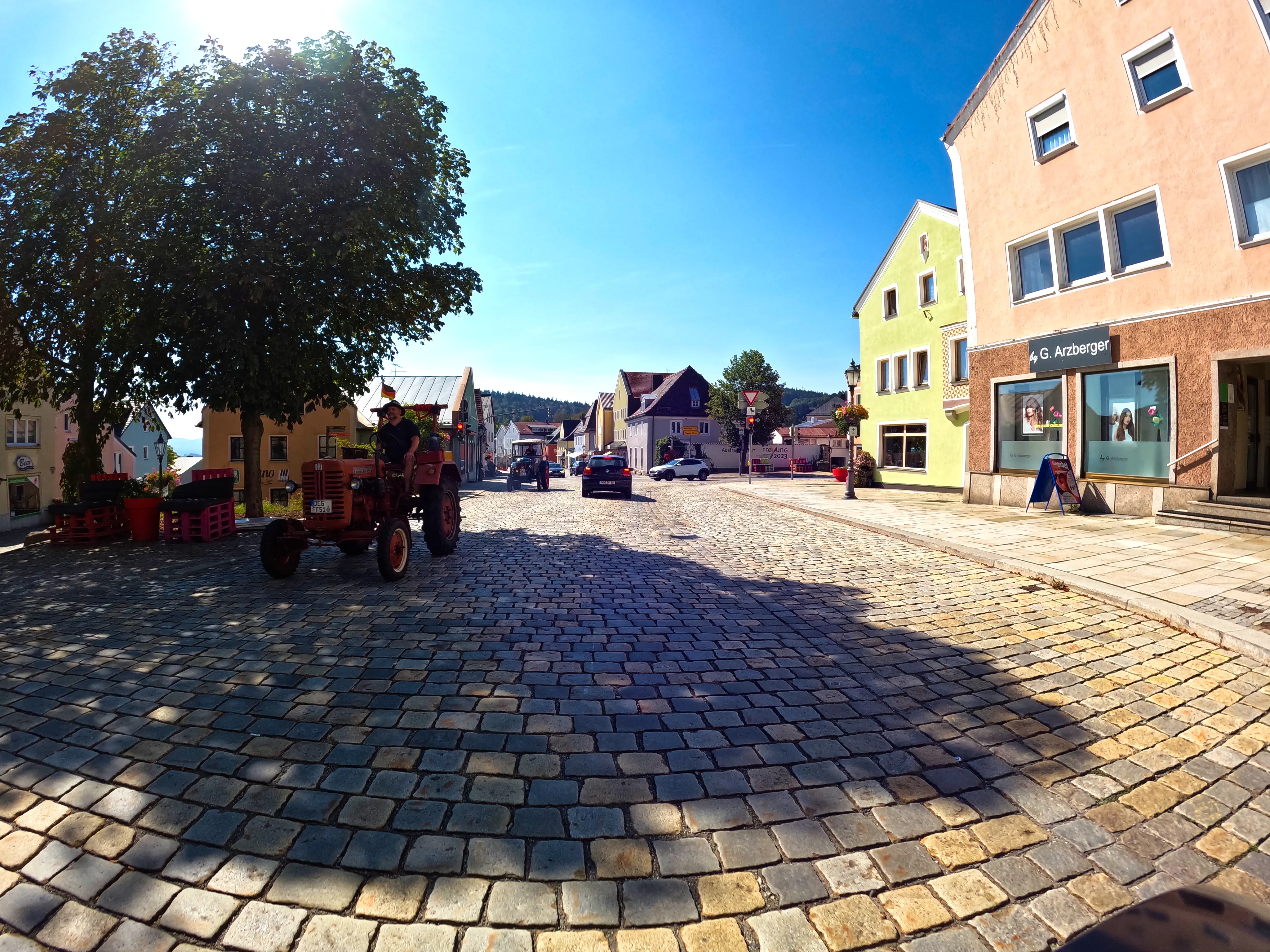 Traktoren in Freyung