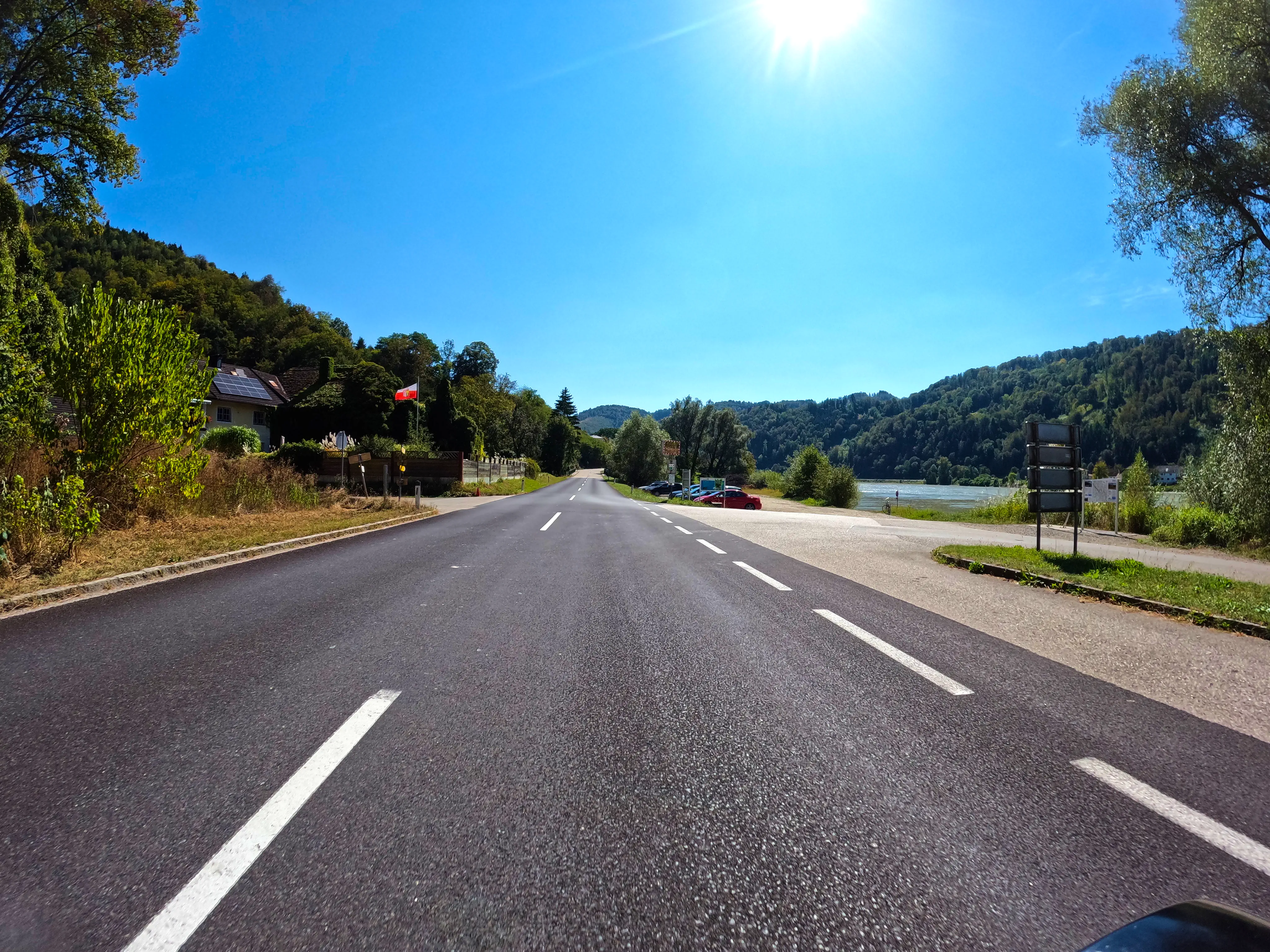 An der Donau entlang