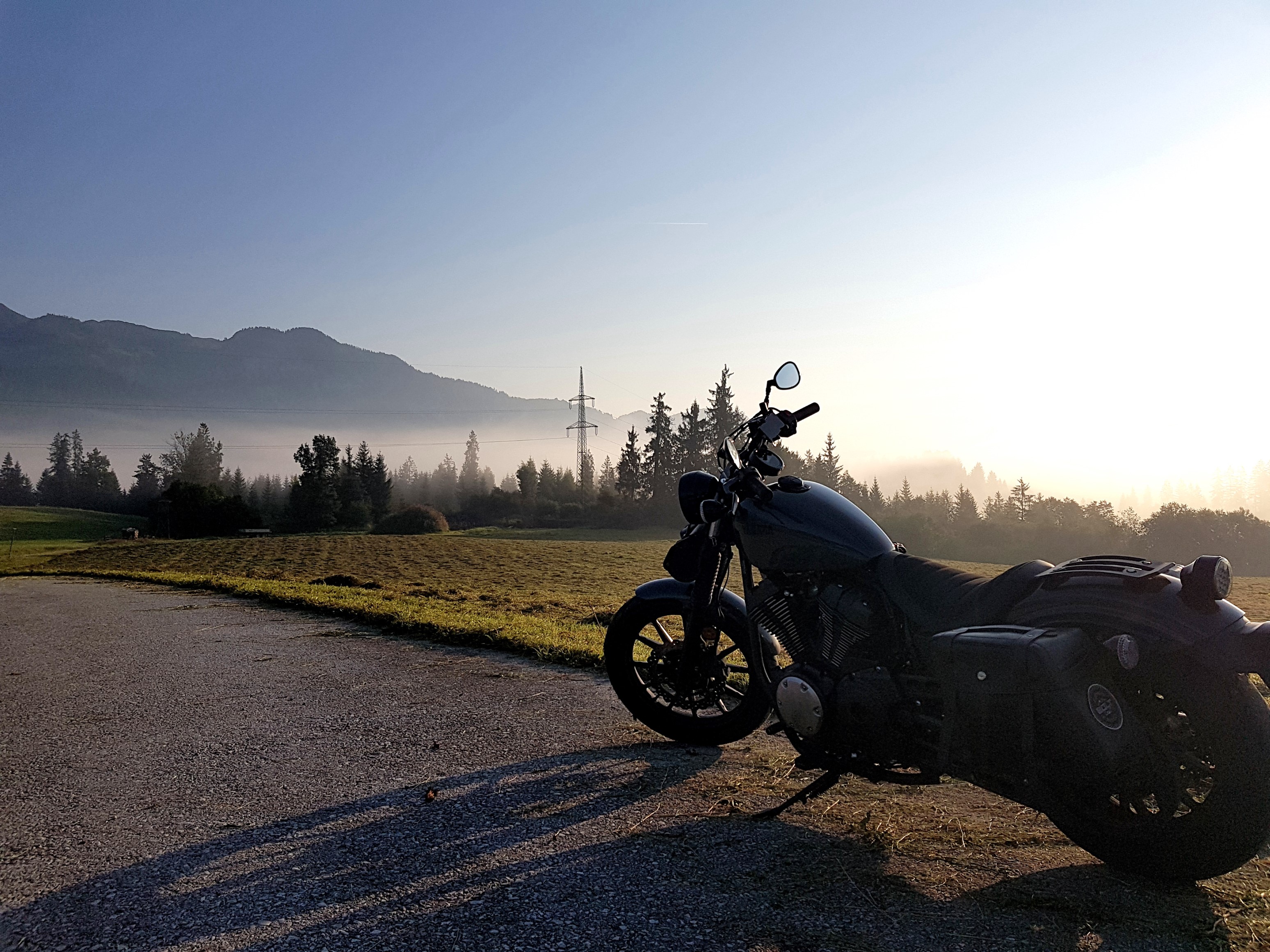 Blick aufs Kaisergebirge