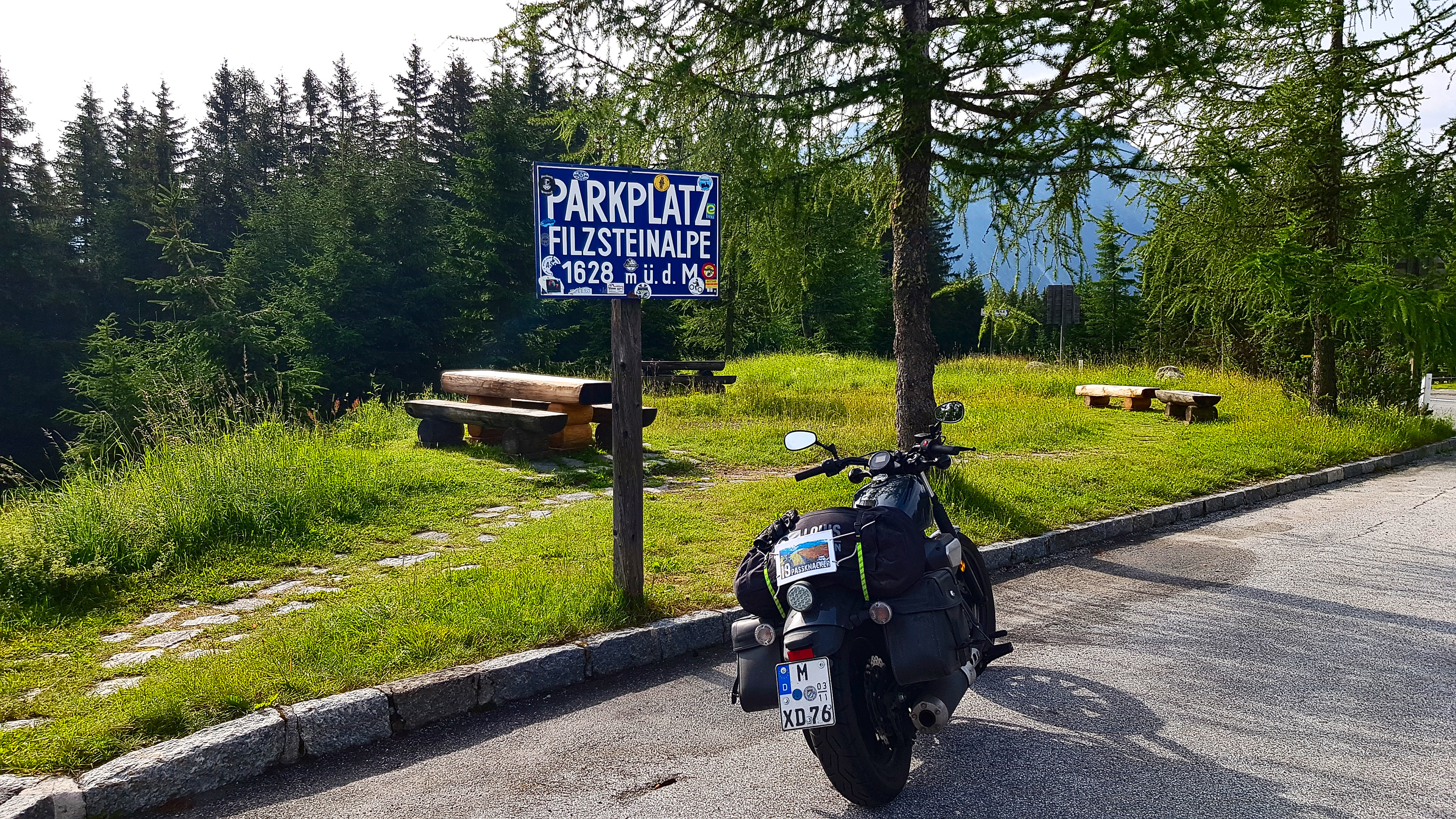 Passknacker-Nachweis Gerlos Alpenstraße (Filzsteinalpe)