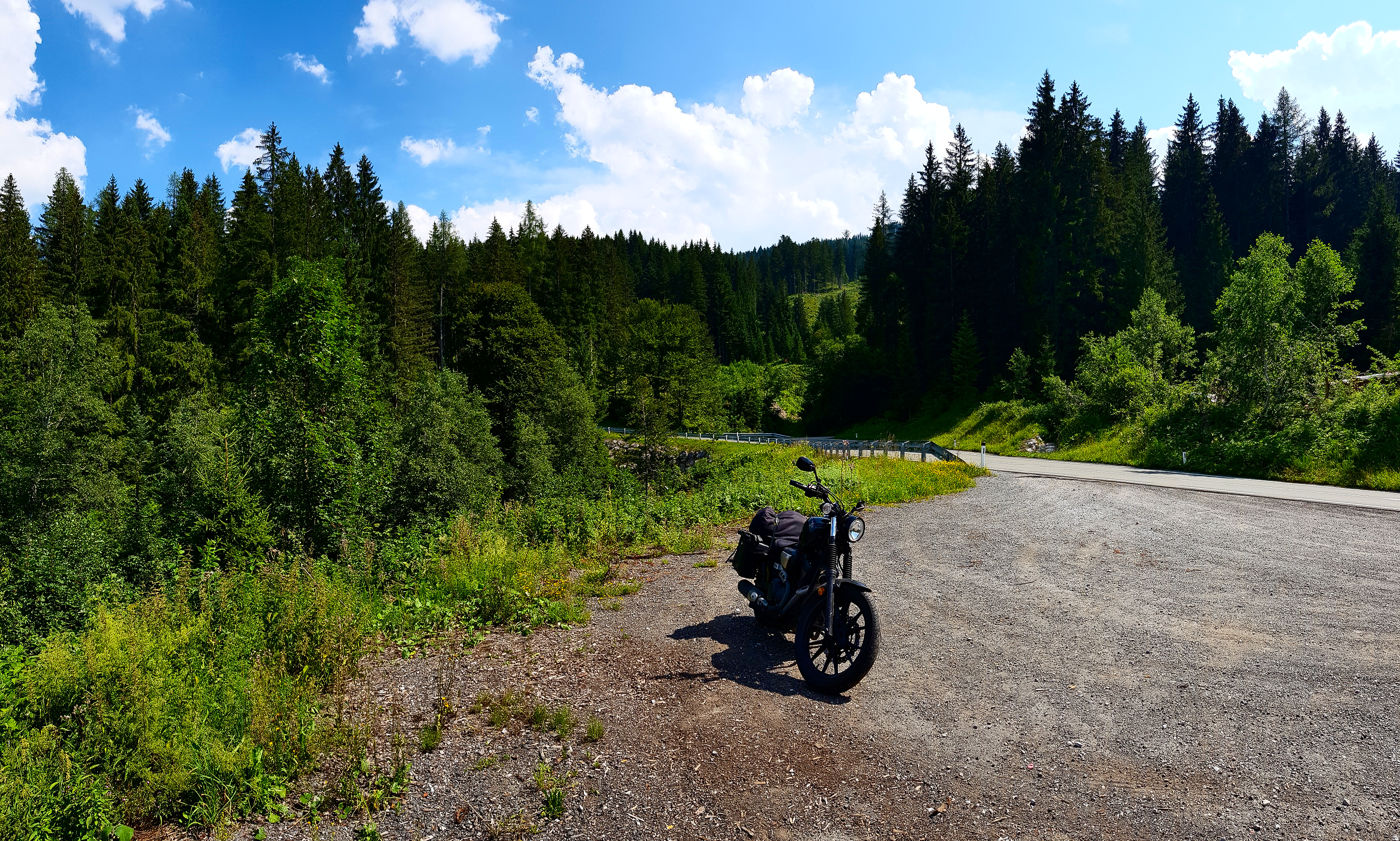 Ausblick hinter dem Filzensattel, Teil 2