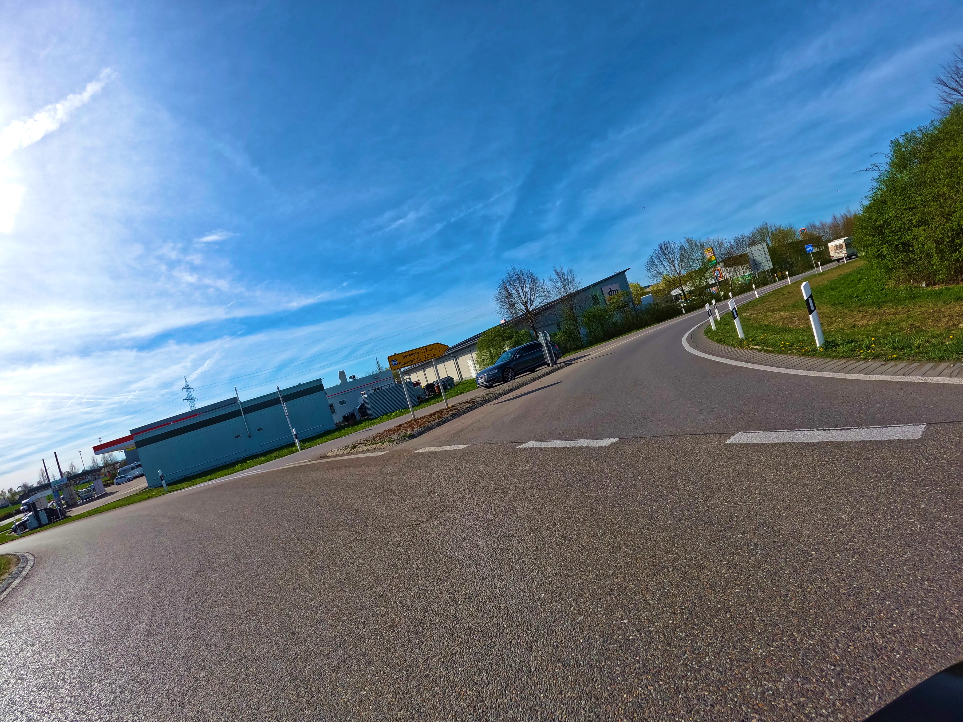 Zurück auf die Bundesstraße