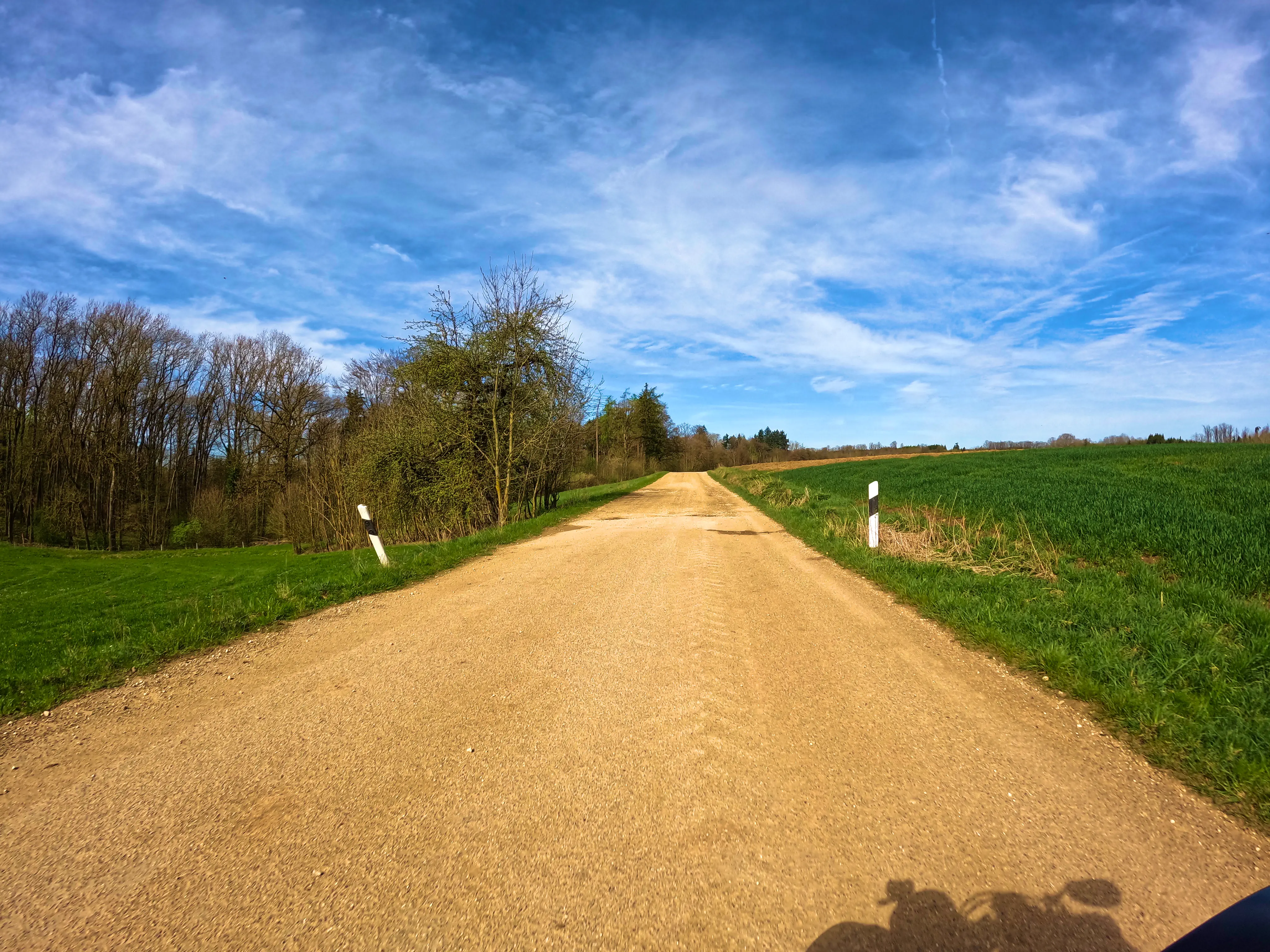 Schade, wenig Asphalt.