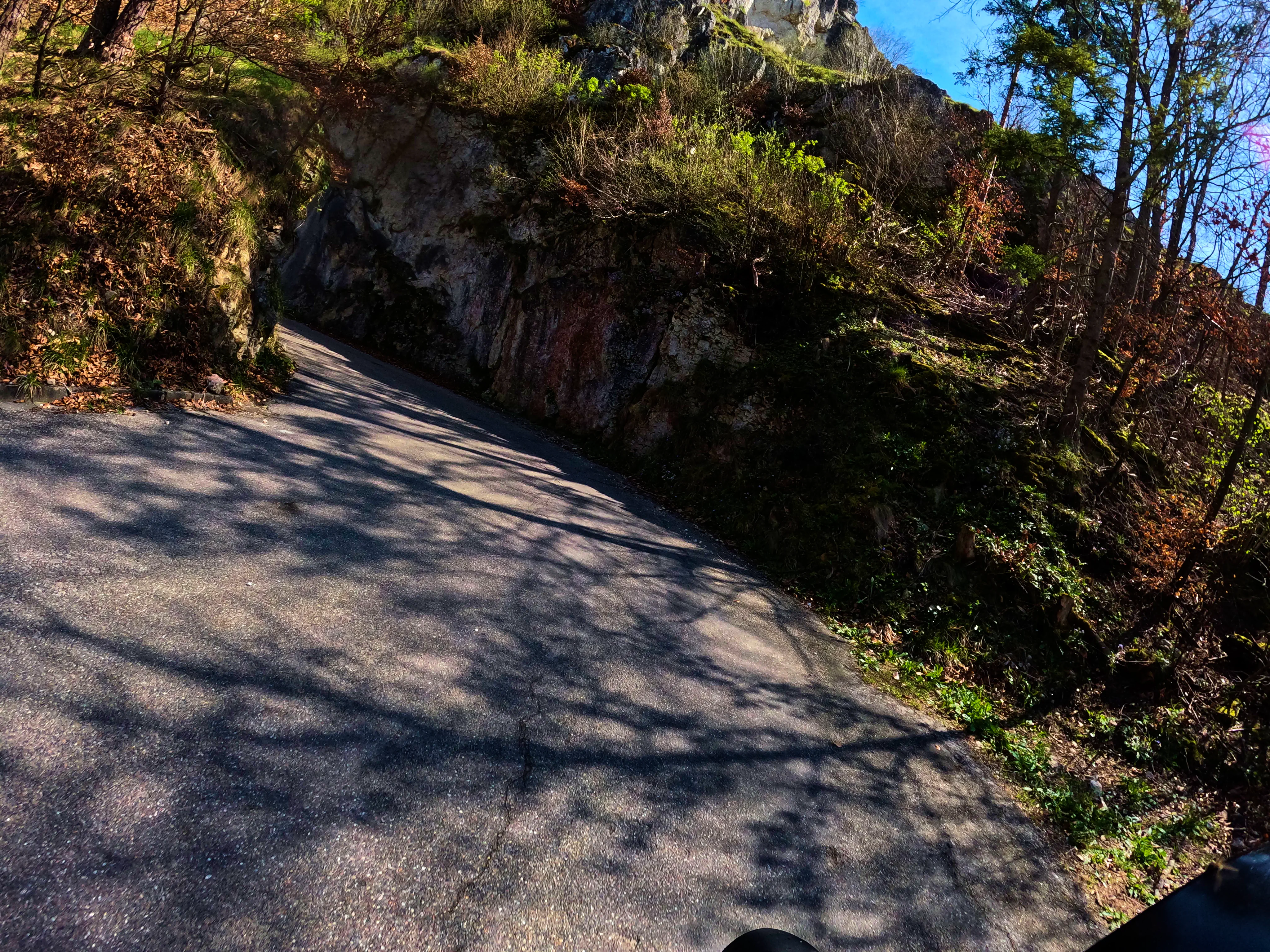 Weiter rauf Richtung Burg und Mittelpunkt