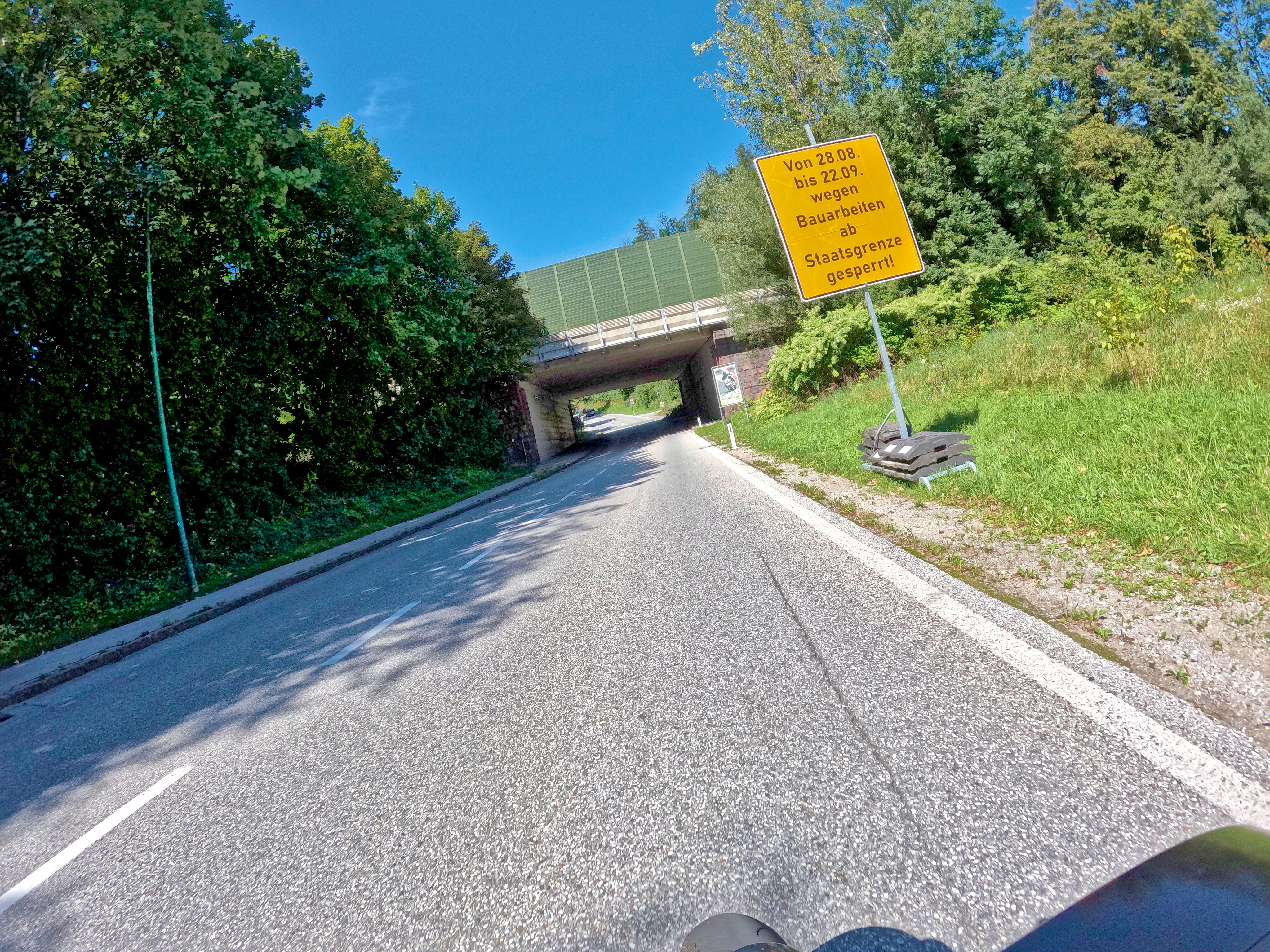 Erster Hinweis auf eine Sperrung&hellip;