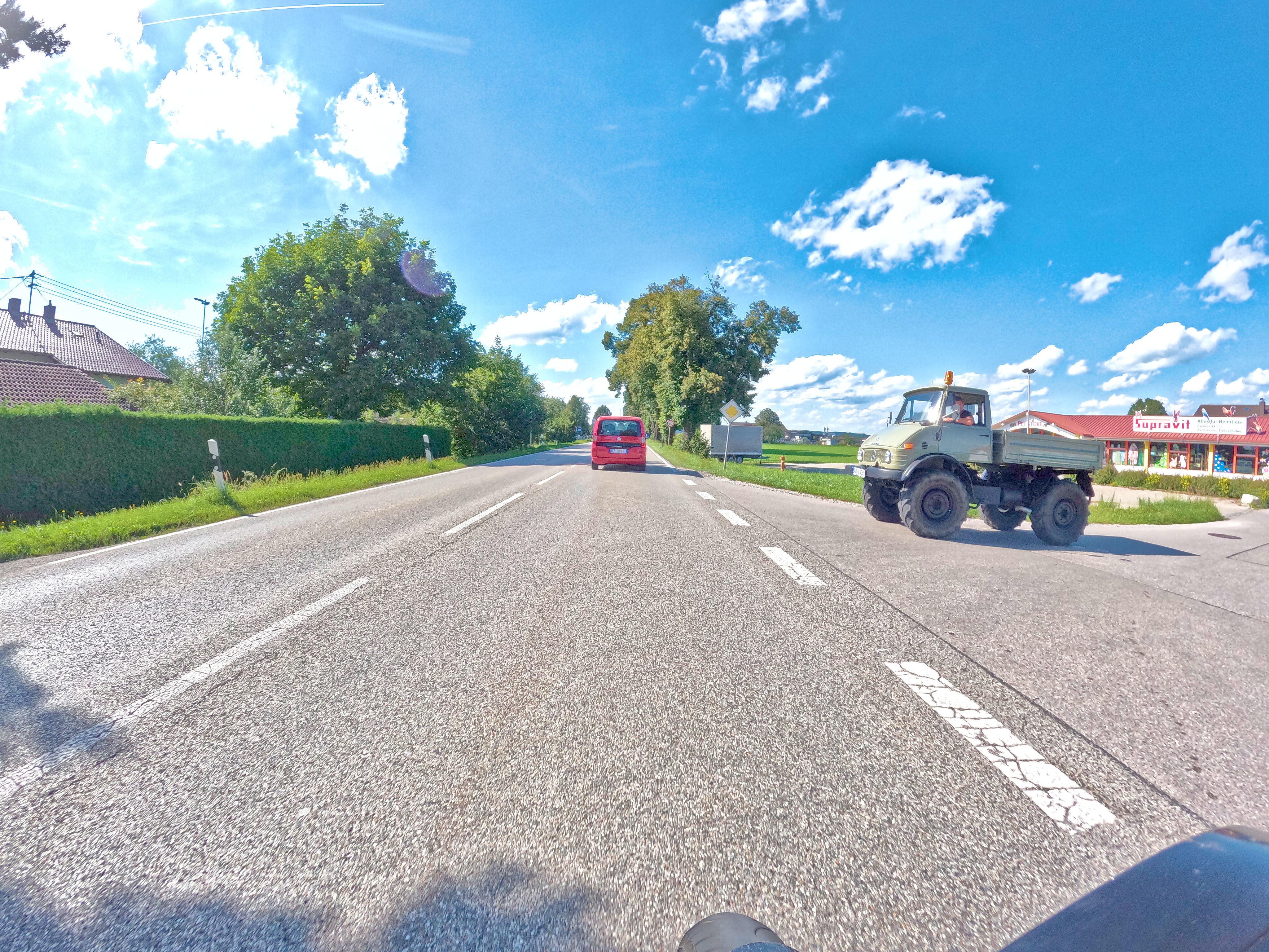 Unimog zwischen Bad Aibling und Bruckmühl