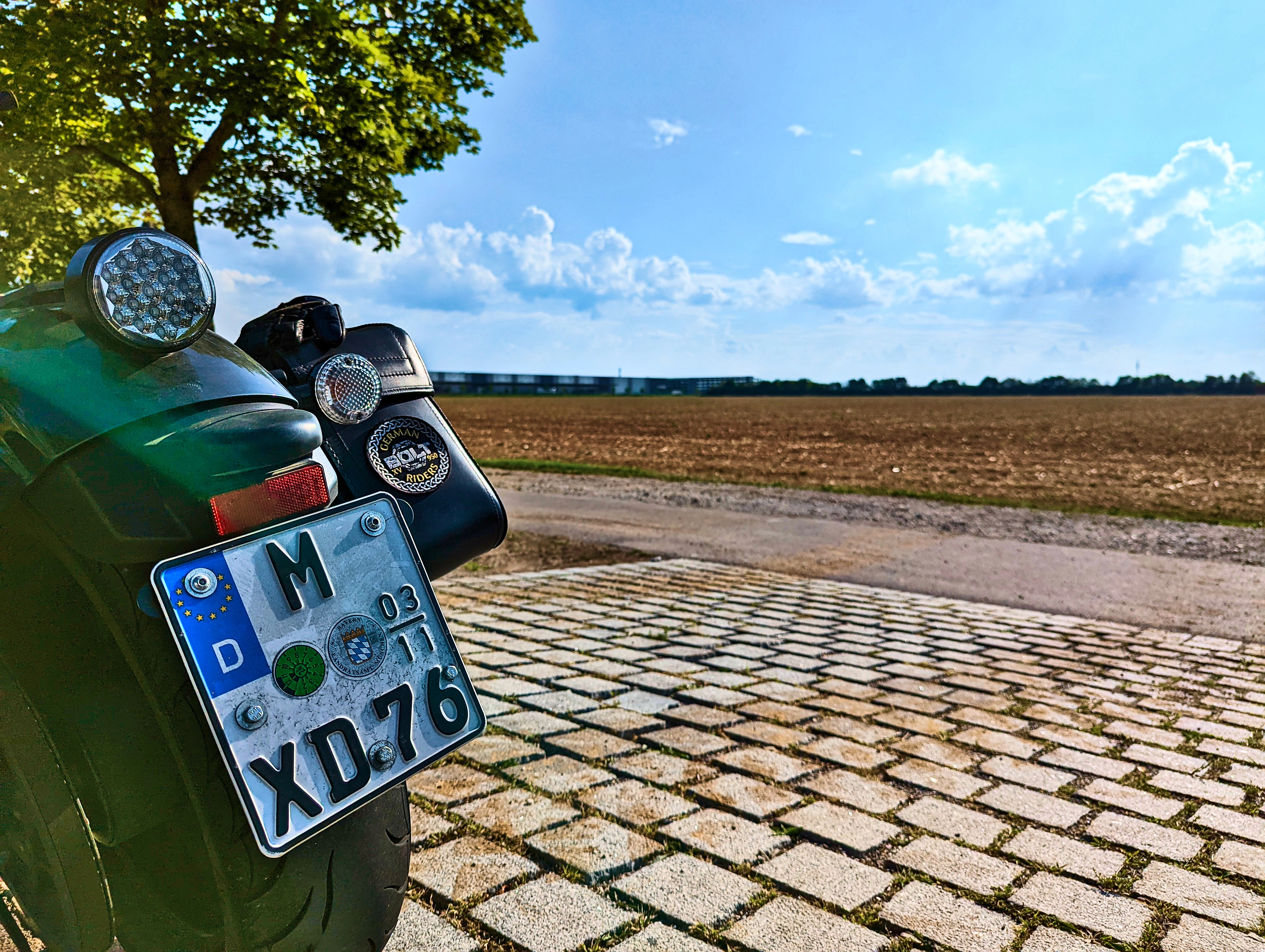 Kurzer Foto-Stopp bei der Probefahrt