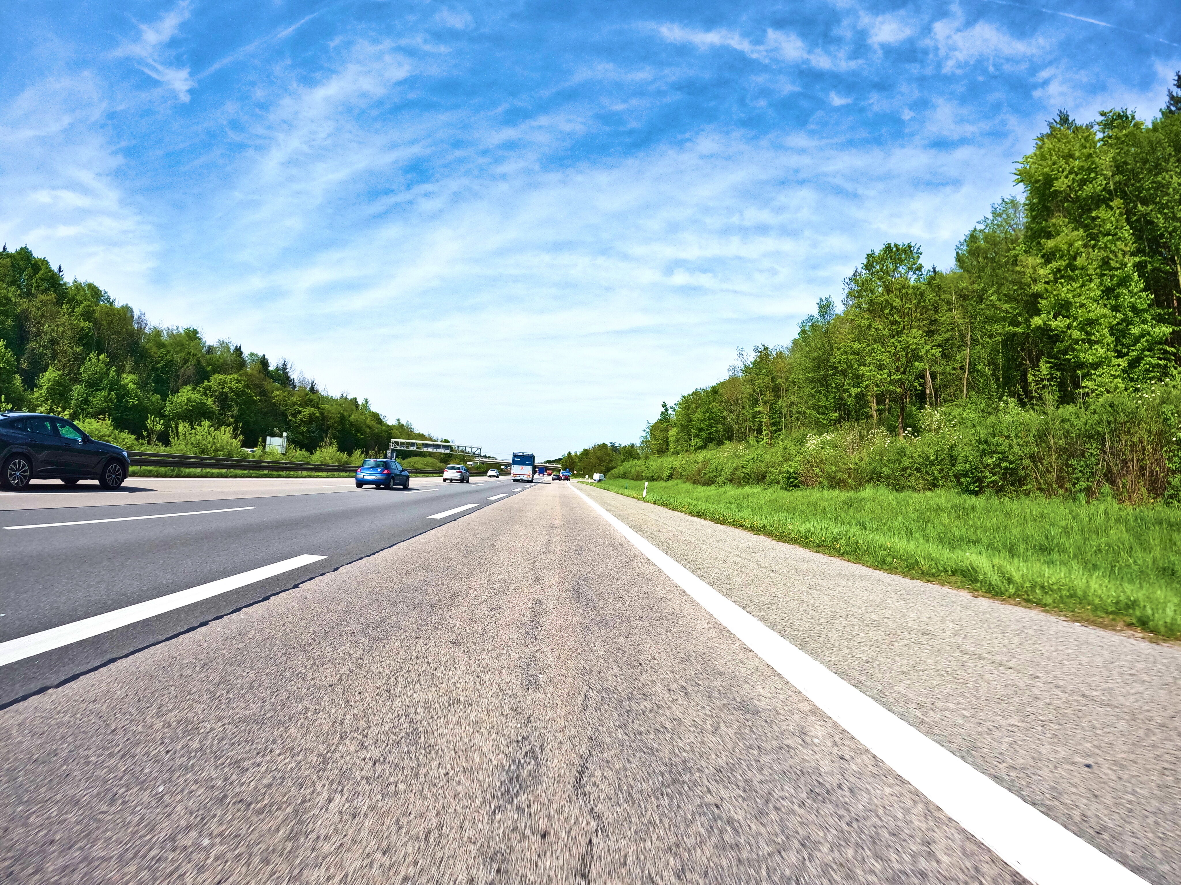 Runter von der Autobahn.
