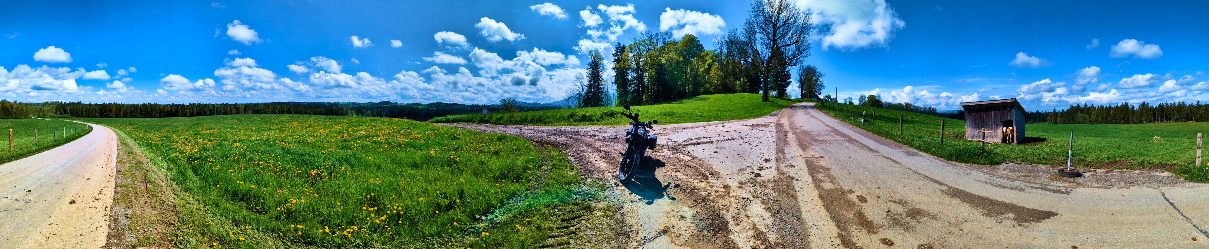 Panorama bei Penzberg