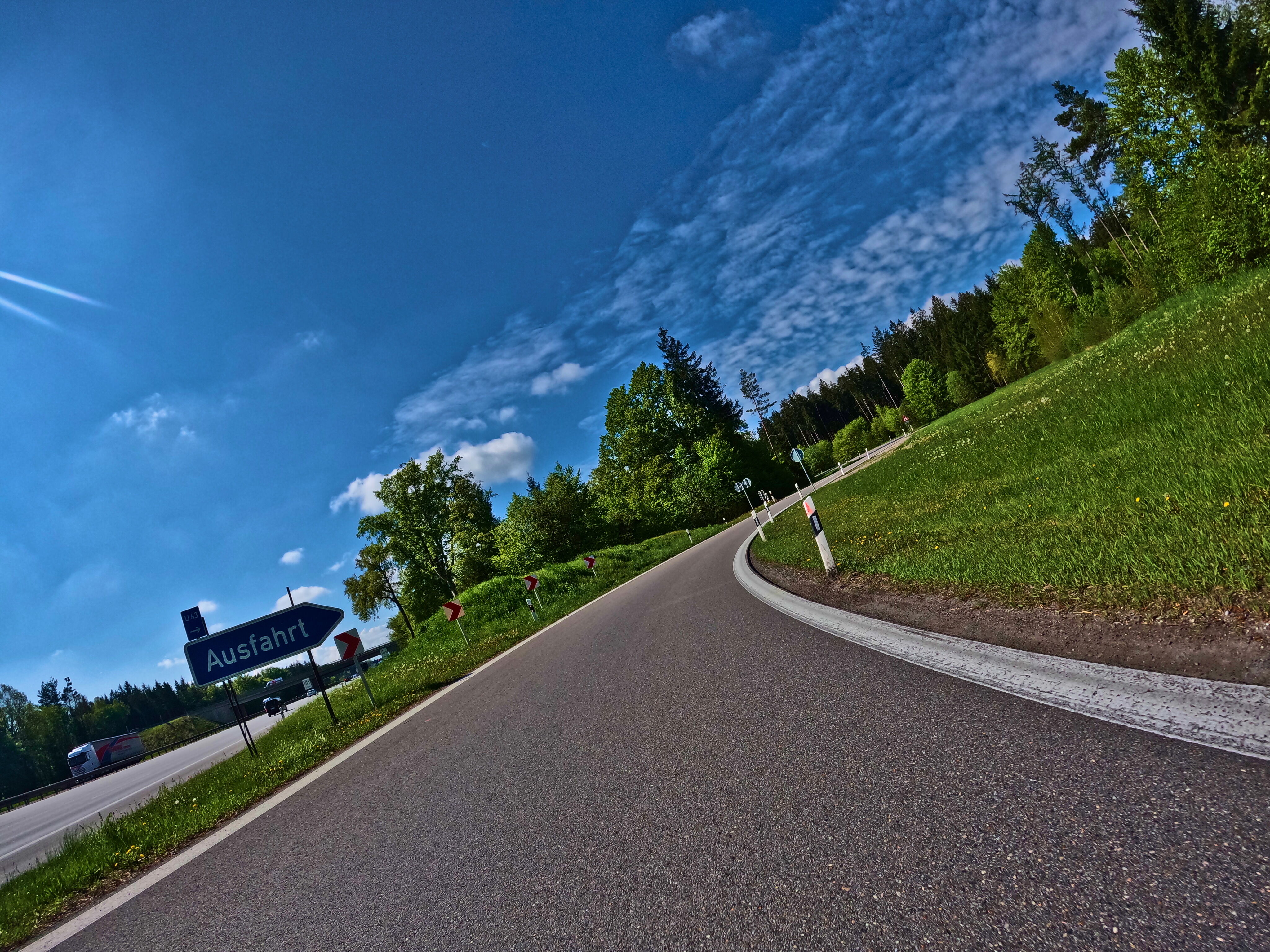 &hellip; über die Autobahn