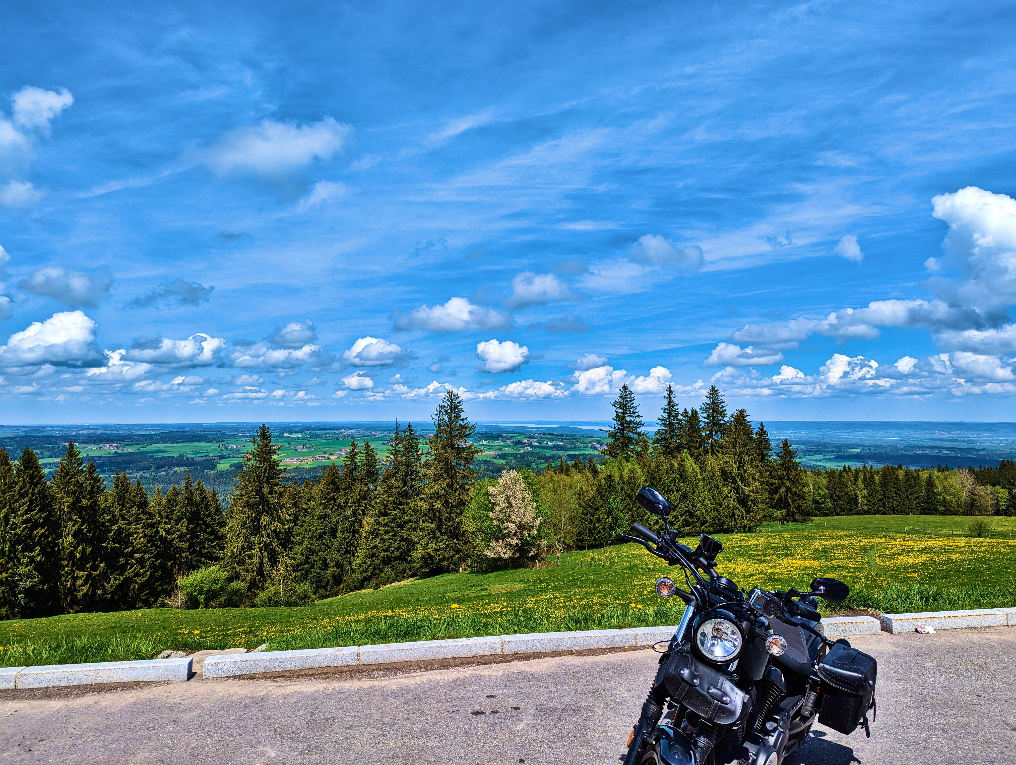 Ausblick vom Hohen Peißenberg
