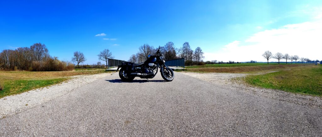 Panorama - es sieht wärmer aus, als es tatsächlich war