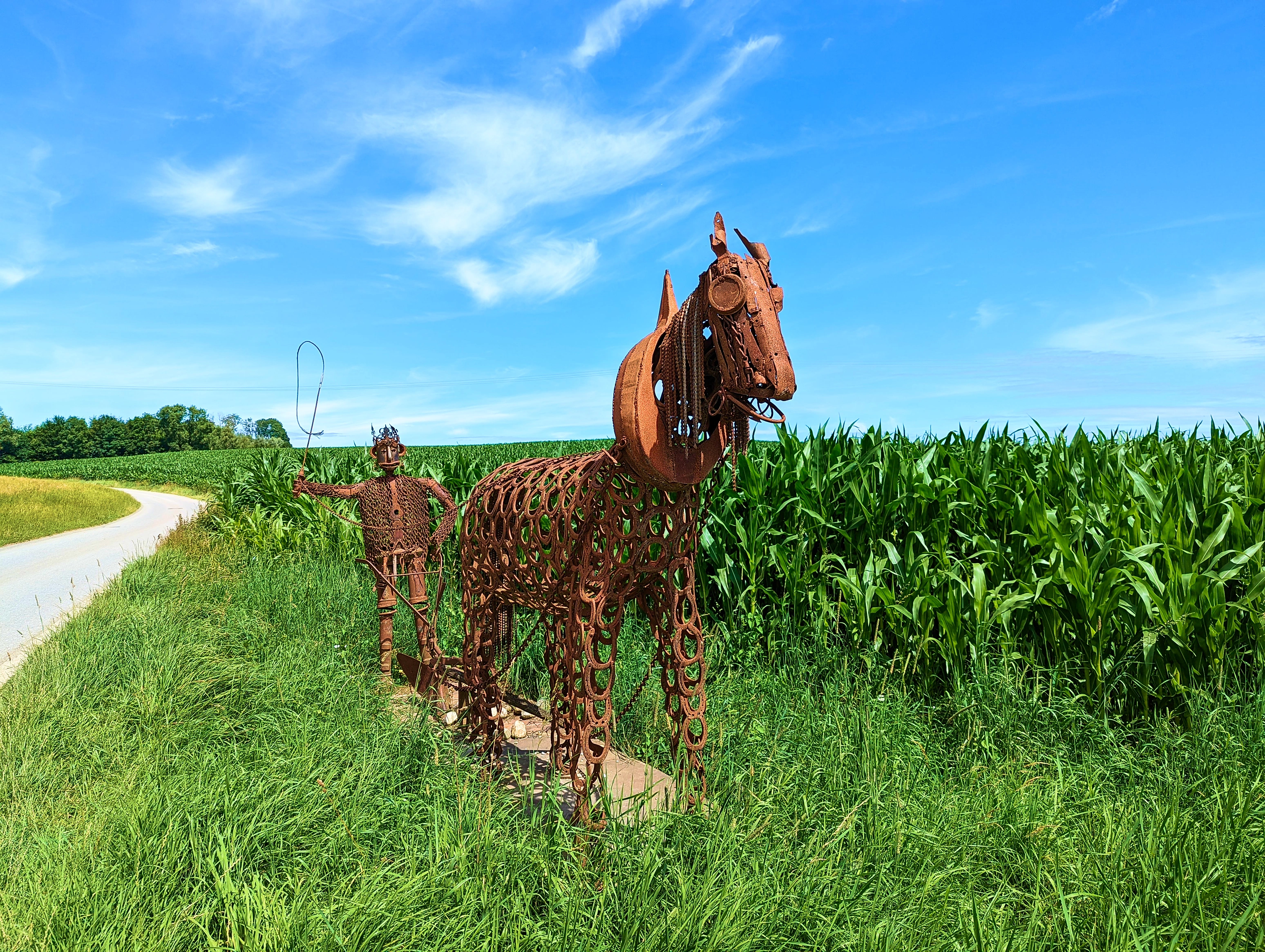 Kunst am Straßenrand