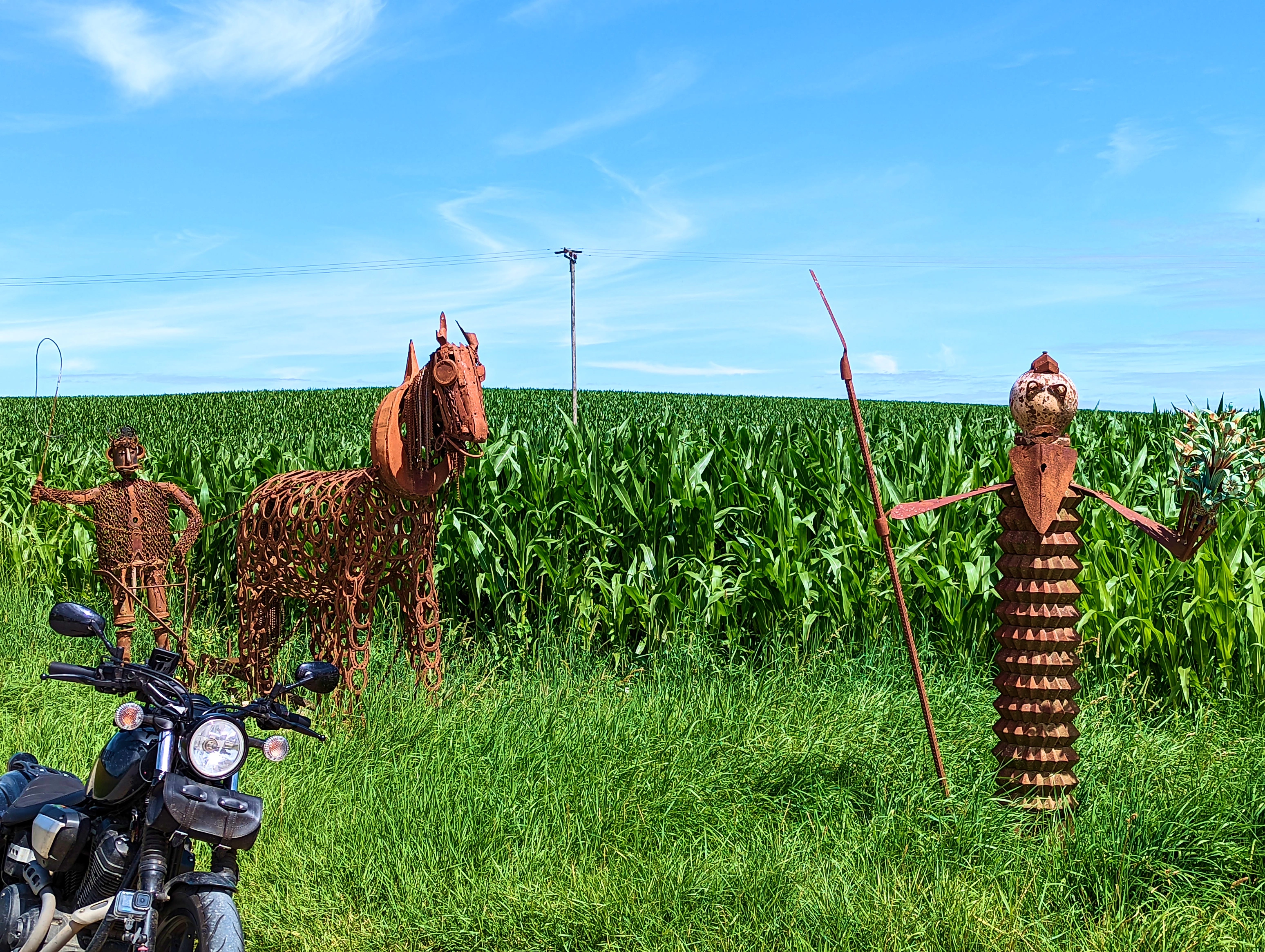 Kunst am Straßenrand