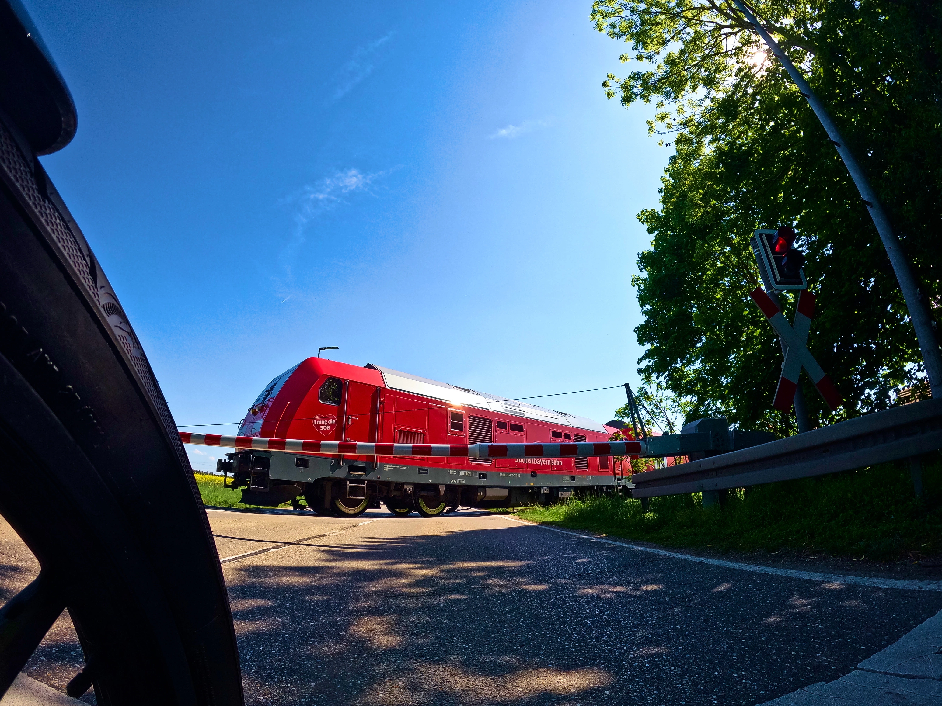 Der Größere hat Vorfahrt