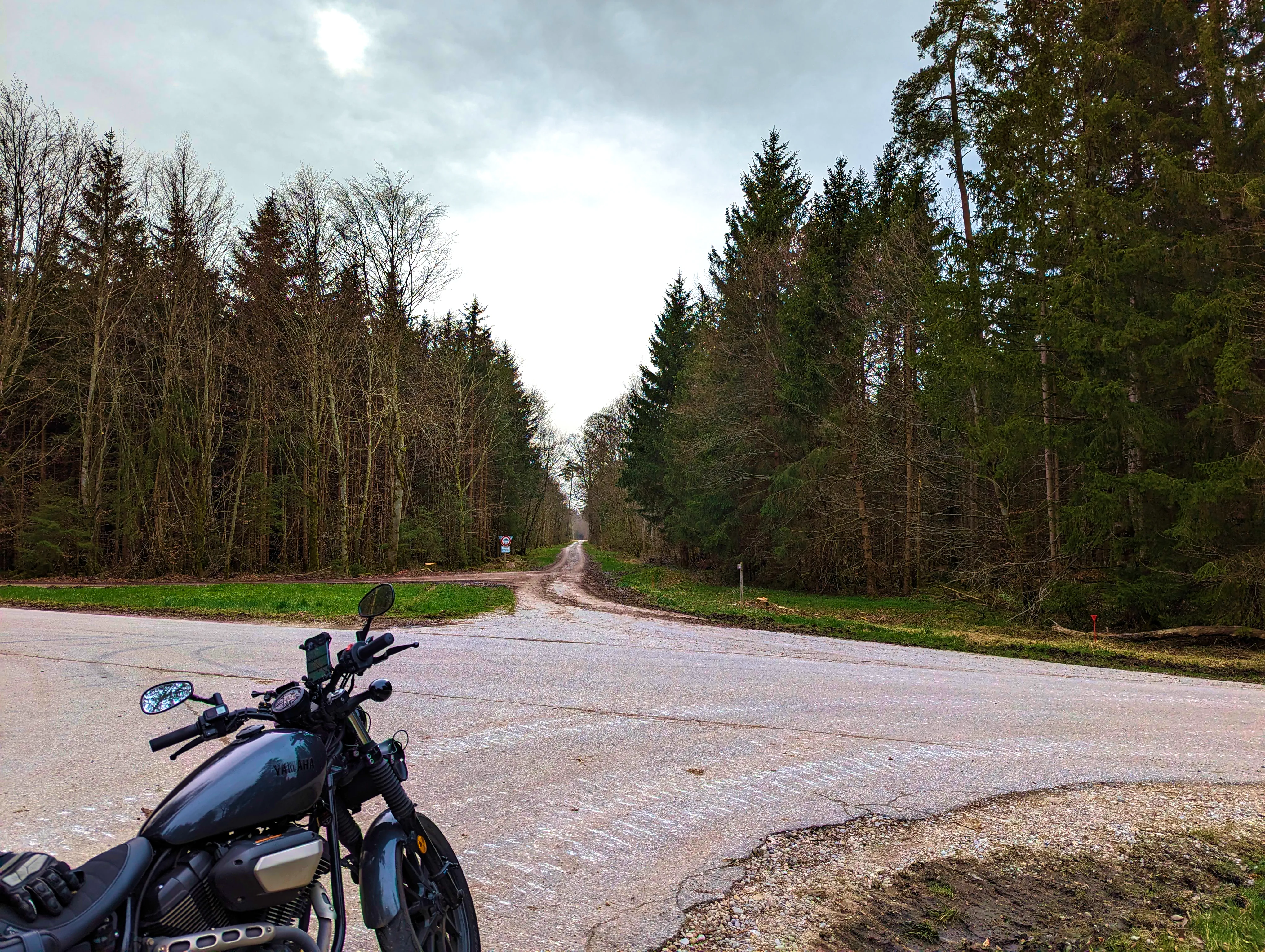 Kurze Pause im Wald &hellip;